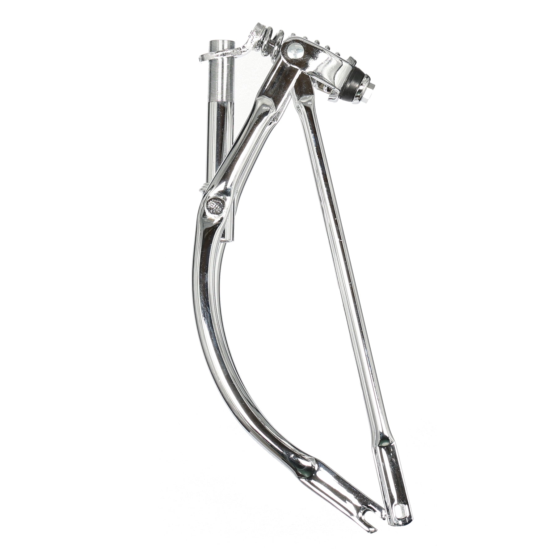 Tracer Bikes | Micargi FK-SP20141102B 20" Lowrider Classic Spring Fork, Medium Bend, Steel, Chrome |  Chico USA, Inc.