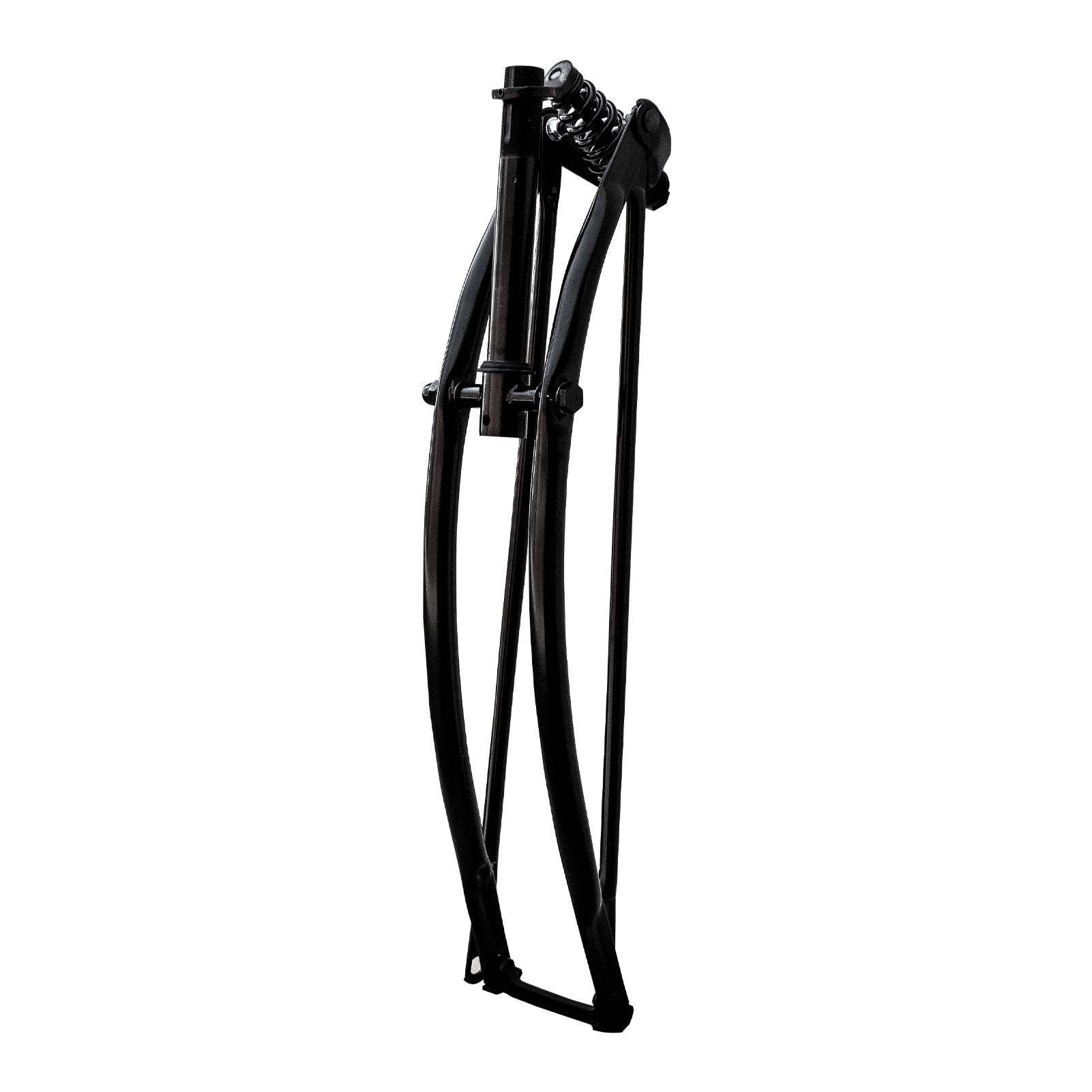 Tracer Bikes | Micargi FK-SP26161102 26" Lowrider Classic Spring Fork, Regular Bend, Steel, Chrome/Black |  Chico USA, Inc.