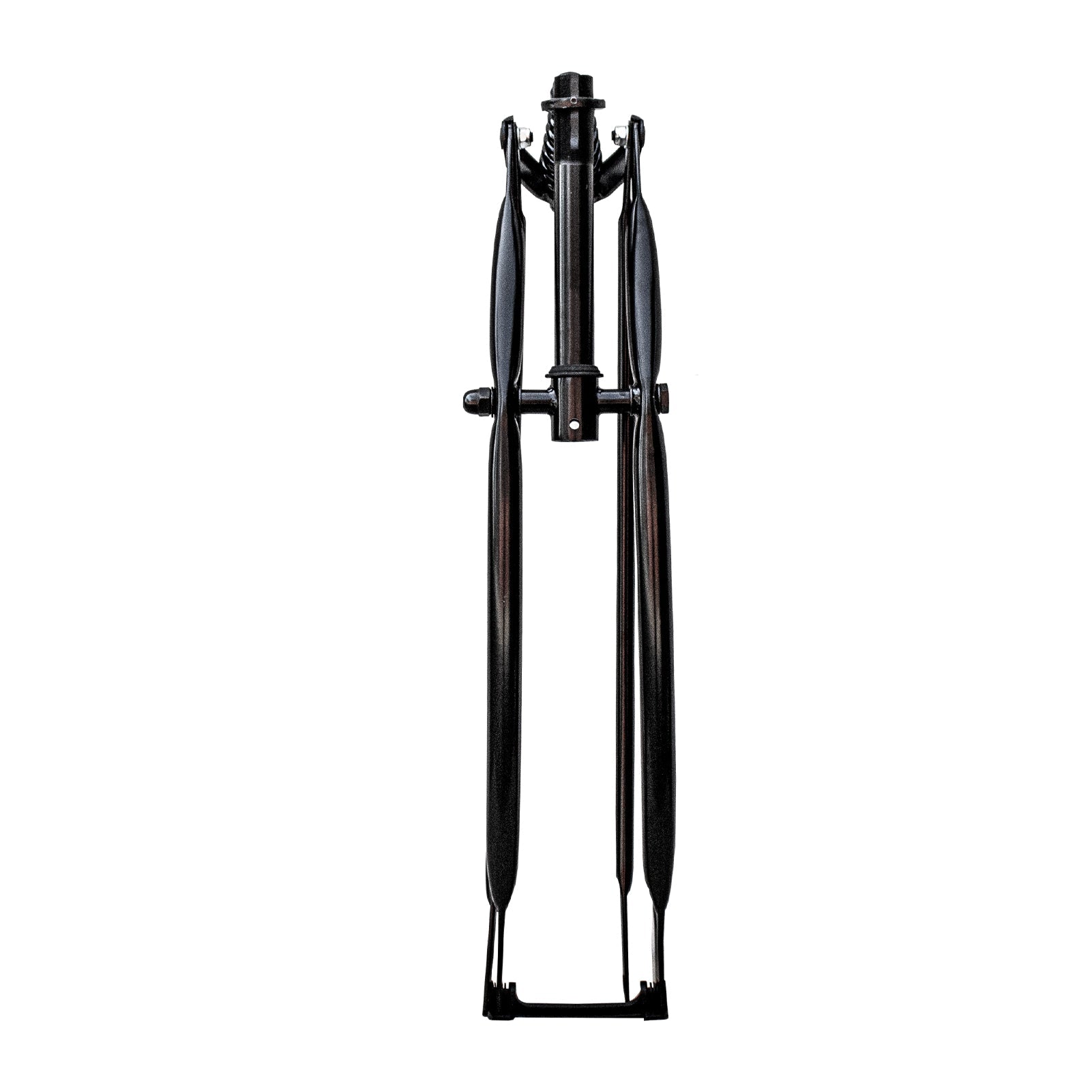 Tracer Bikes | Micargi FK-SP26161102 26" Lowrider Classic Spring Fork, Regular Bend, Steel, Chrome/Black |  Chico USA, Inc.