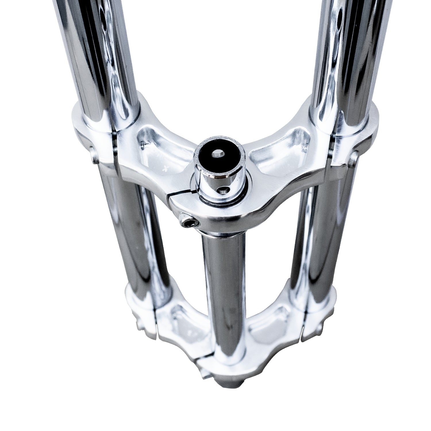 Tracer Bikes | Micargi FK-TP80300102D Triple Tree Fork with Disc Brake, 25.4mm Steerer, Adjustable Fork Leg |  Chico USA, Inc.