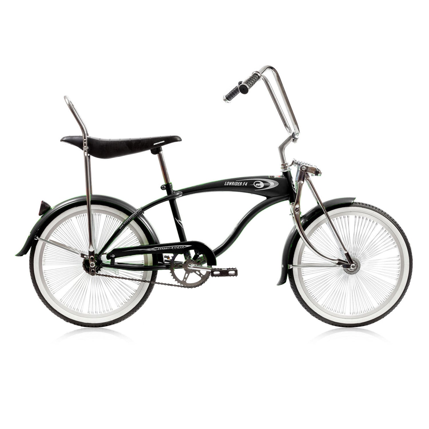Tracer Bikes | Micargi Lowrider F4 20" Hi-Ten Steel Coaster Brake Single-Speed Bike |  Chico USA, Inc.