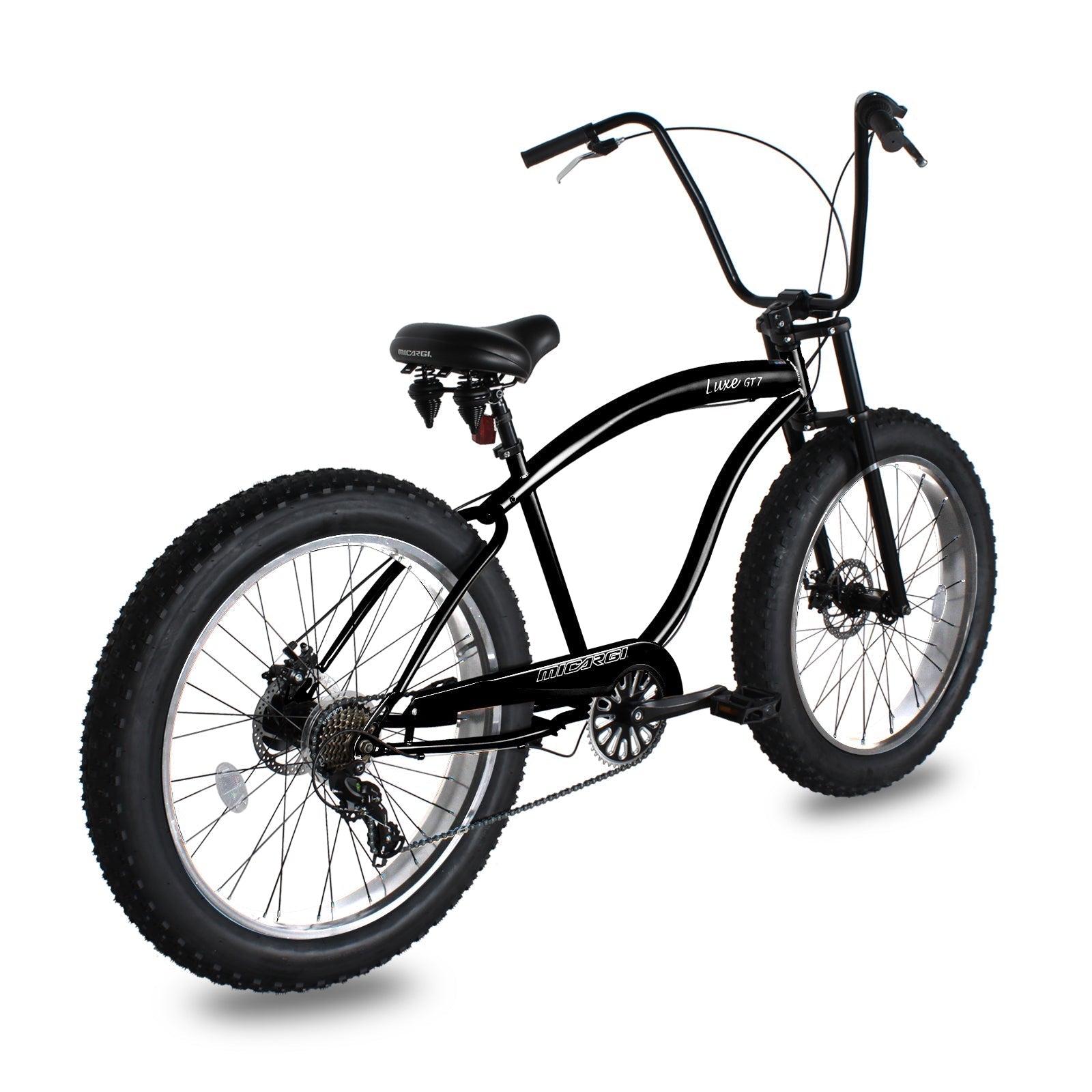 Tracer Bikes | Micargi Luxe GT 26" Beach Cruiser Bike, 7-Speed |  Chico USA, Inc.