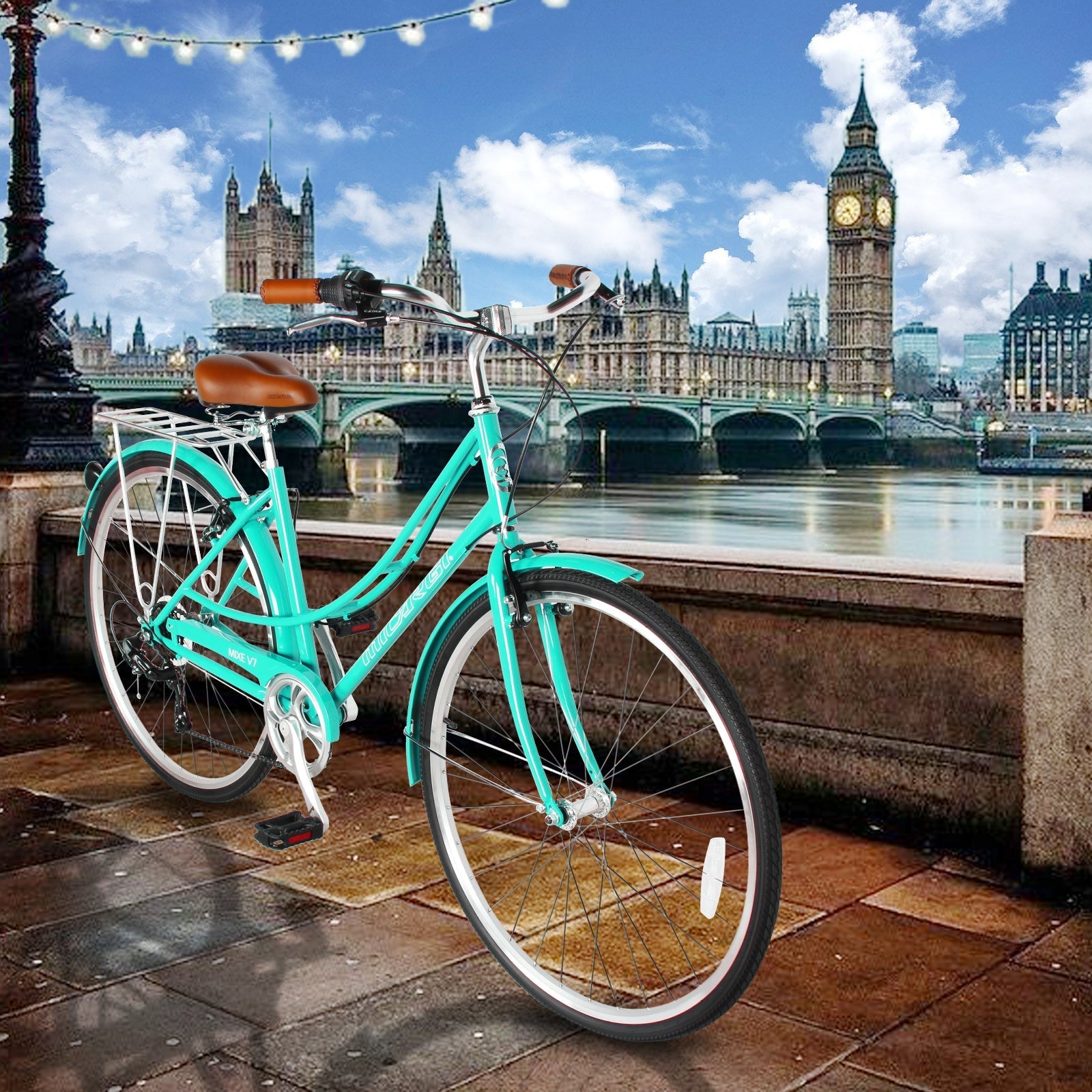 Tracer Bikes | Micargi MIXE V7 700C Women's 7-Speed City Bike with Sleek Design and V-Brakes |  Chico USA, Inc.