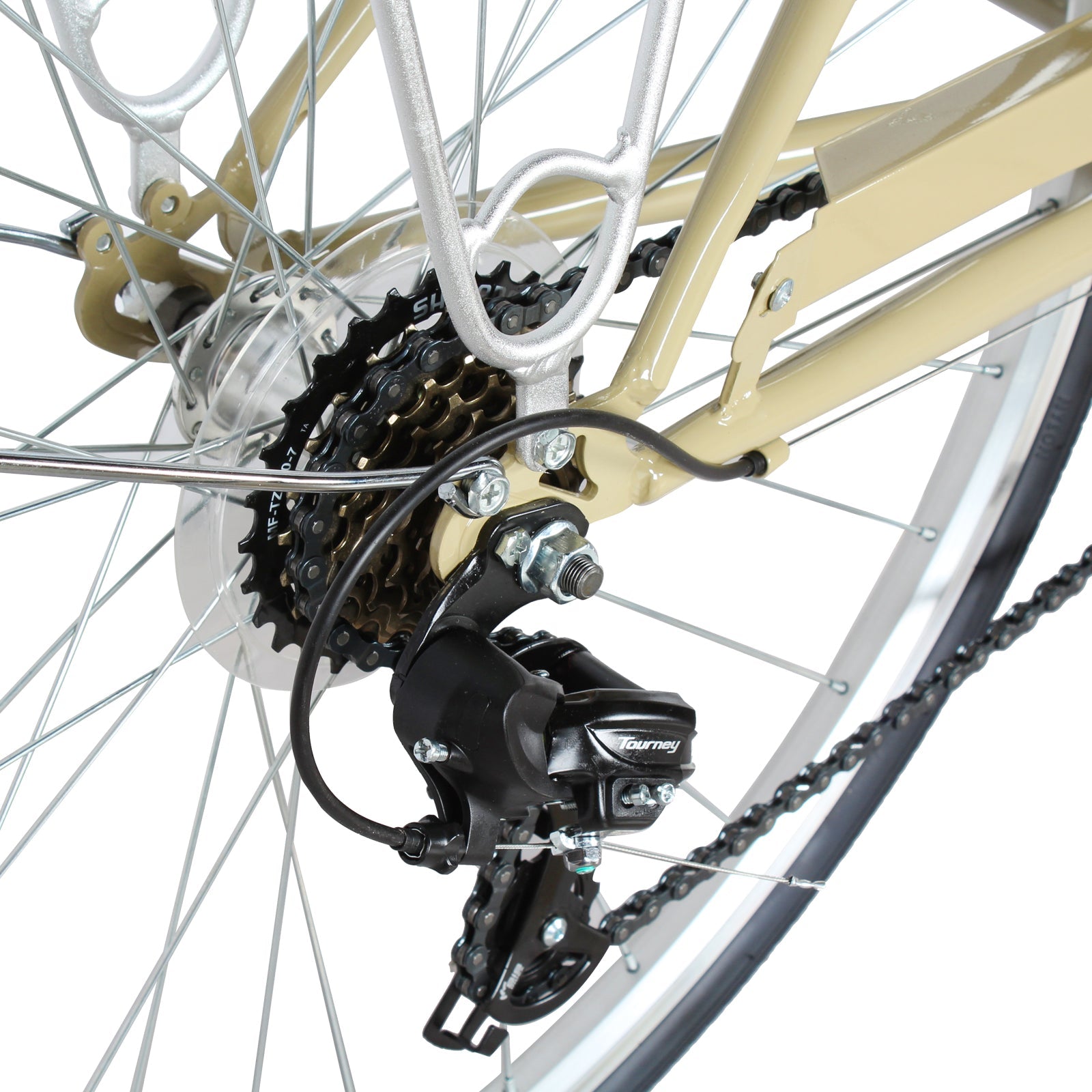 Micargi MIXE V7 700C Women's 7-Speed City Bike with Sleek Design and V-Brakes - Chico USA, Inc.