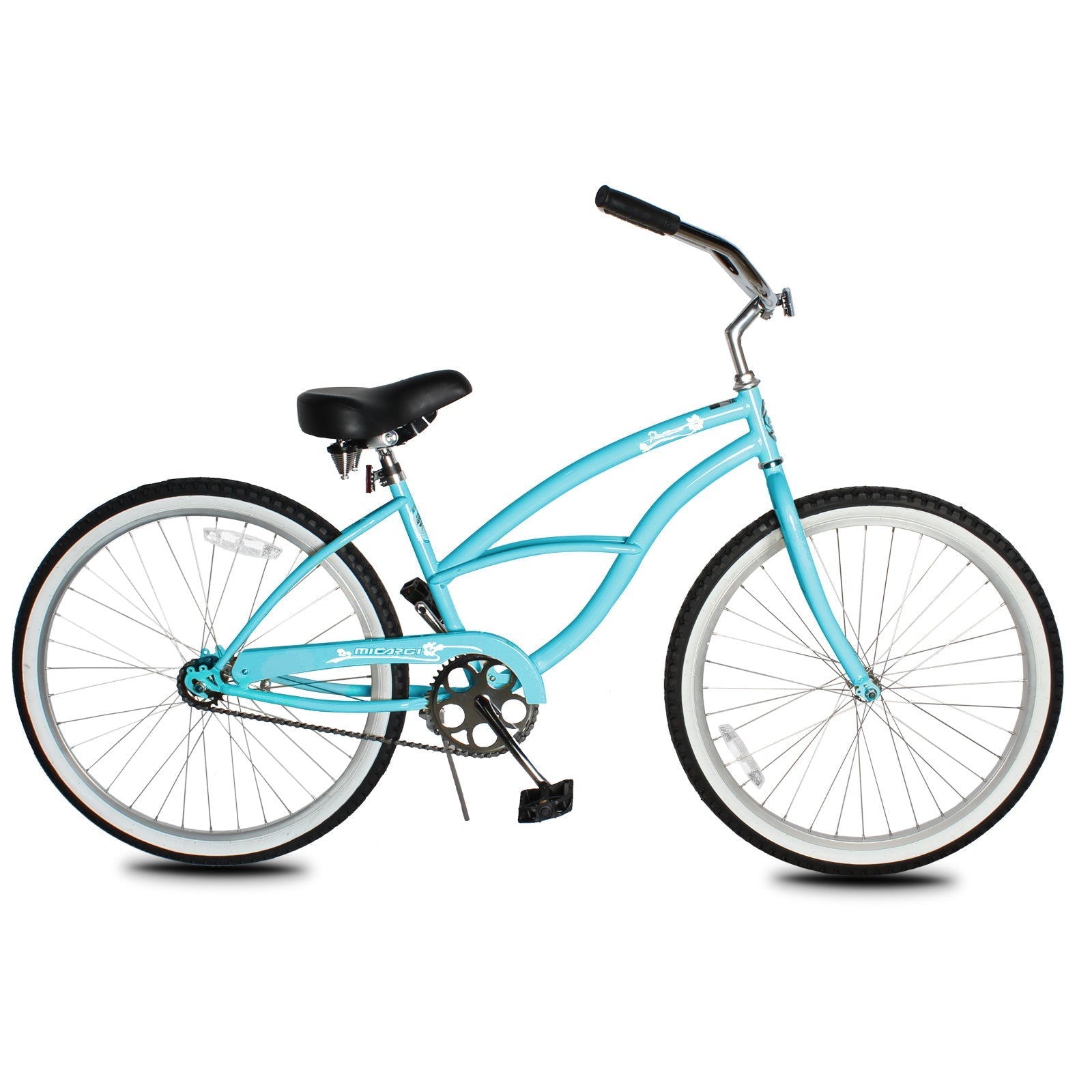 Tracer Bikes | Micargi Pantera 26 Inch Women's Beach Cruiser Bike, 1 Speed/7 Speed, Multiple Colors | Chico USA, Inc.