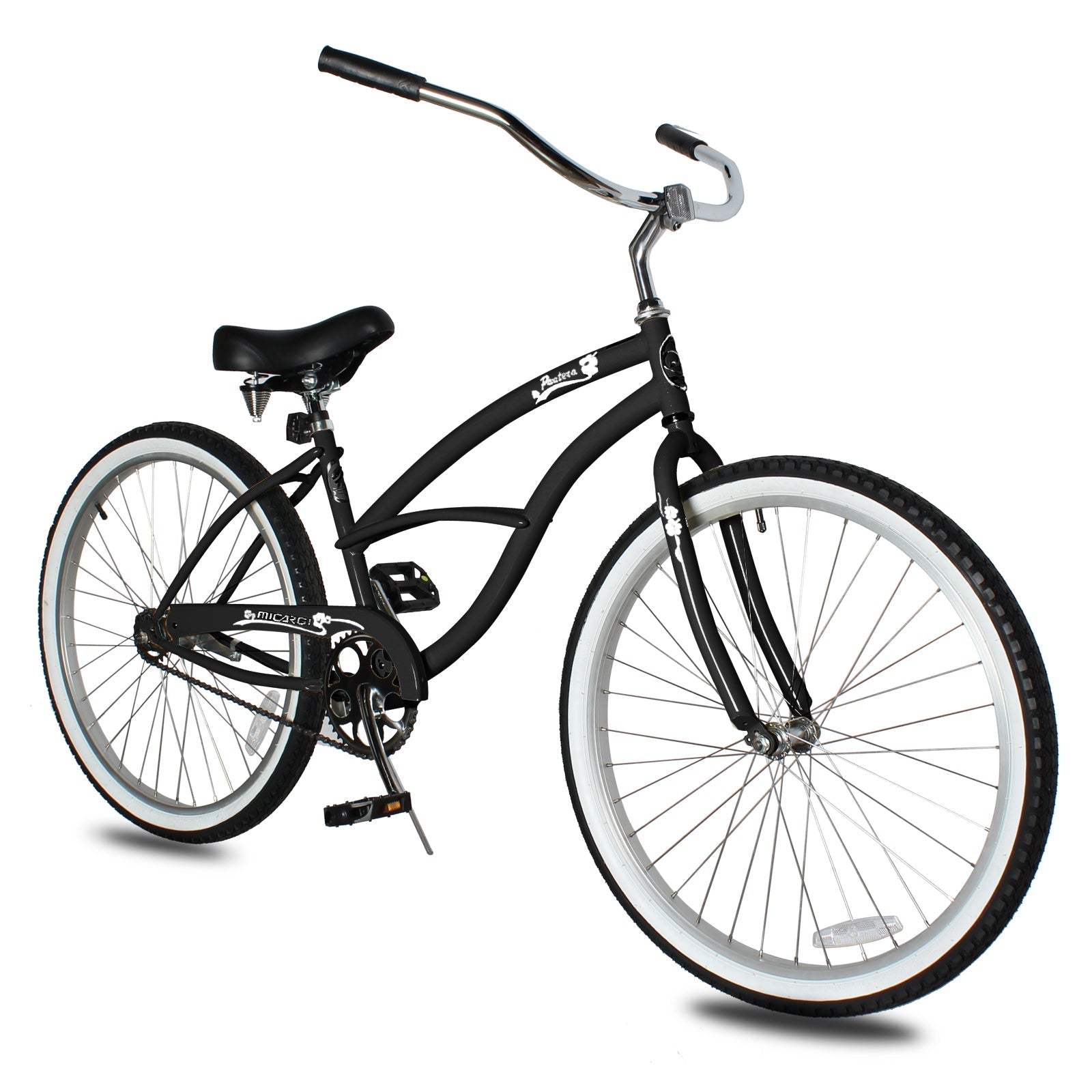 Tracer Bikes | Micargi Pantera 26 Inch Women's Beach Cruiser Bike, 1 Speed/7 Speed, Multiple Colors | Chico USA, Inc.