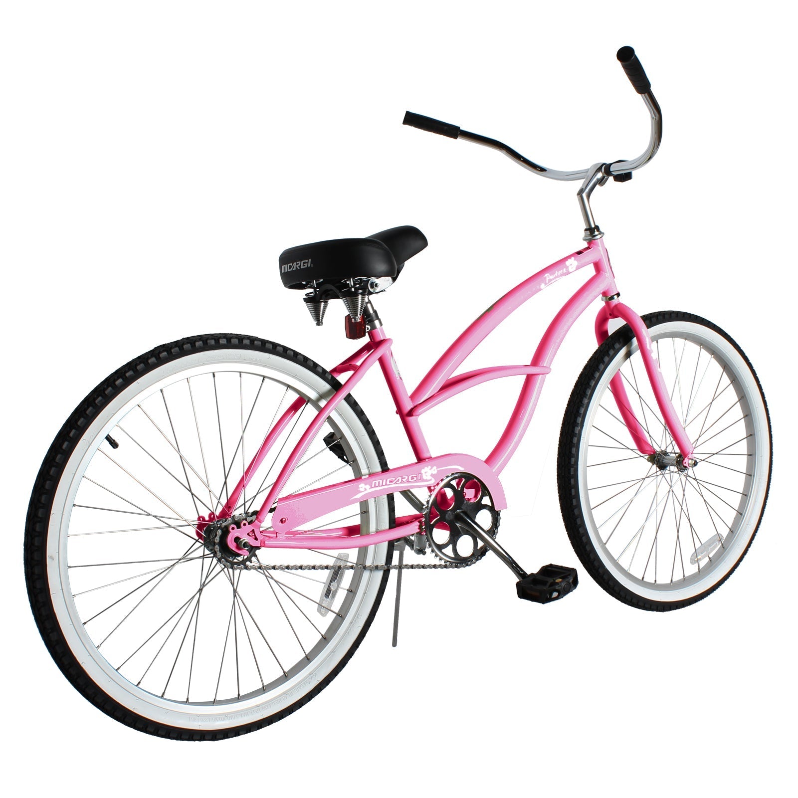 Tracer Bikes | Micargi Pantera 26 Inch Women's Beach Cruiser Bike, 1 Speed/7 Speed, Multiple Colors | Chico USA, Inc.