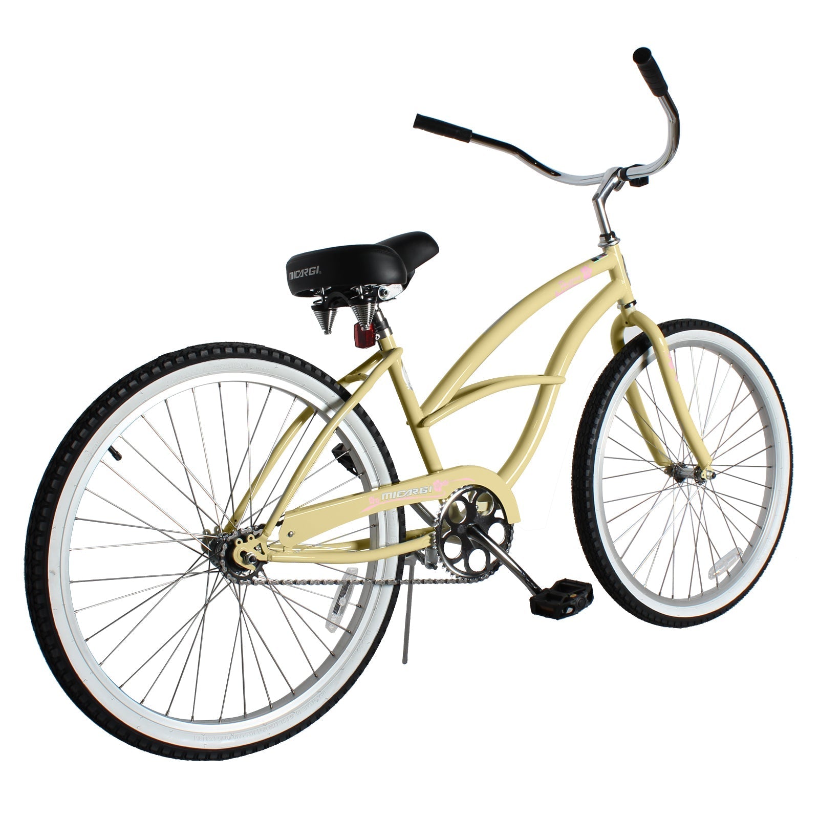 Tracer Bikes | Micargi Pantera 26 Inch Women's Beach Cruiser Bike, 1 Speed/7 Speed, Multiple Colors | Chico USA, Inc.