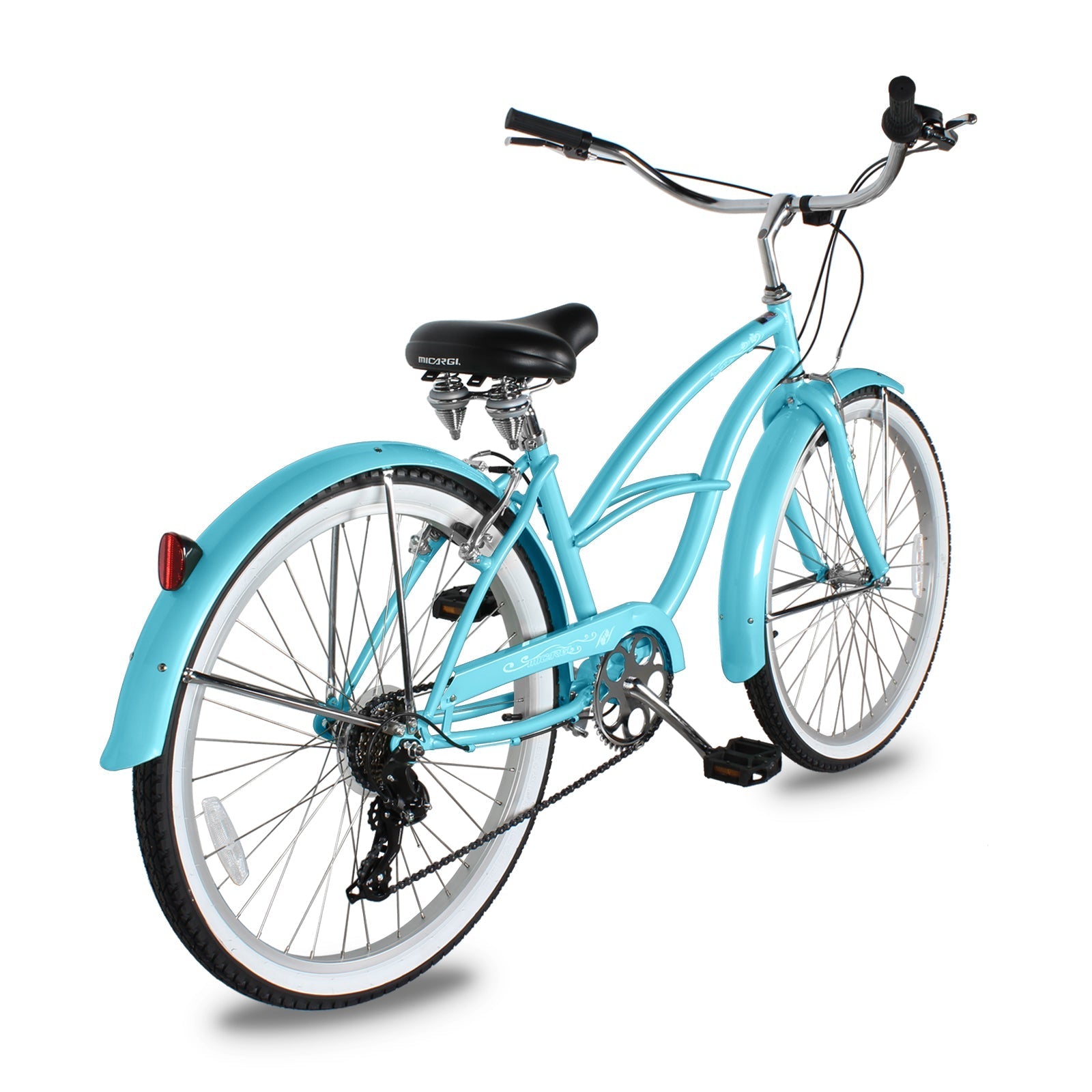 Tracer Bikes | Micargi Pantera 26 Inch Women's Beach Cruiser Bike, 1 Speed/7 Speed, Multiple Colors | Chico USA, Inc.
