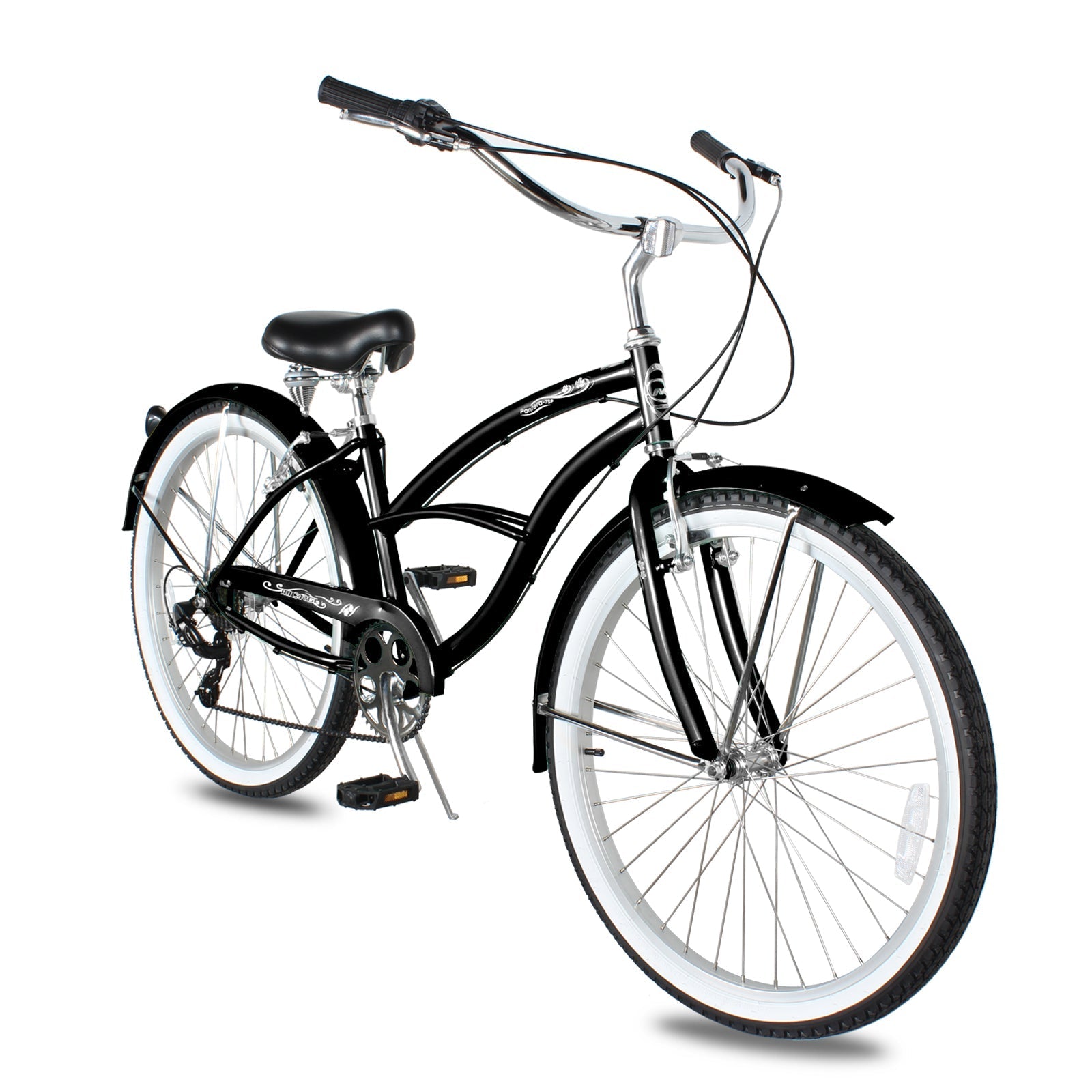 Tracer Bikes | Micargi Pantera 26 Inch Women's Beach Cruiser Bike, 1 Speed/7 Speed, Multiple Colors | Chico USA, Inc.