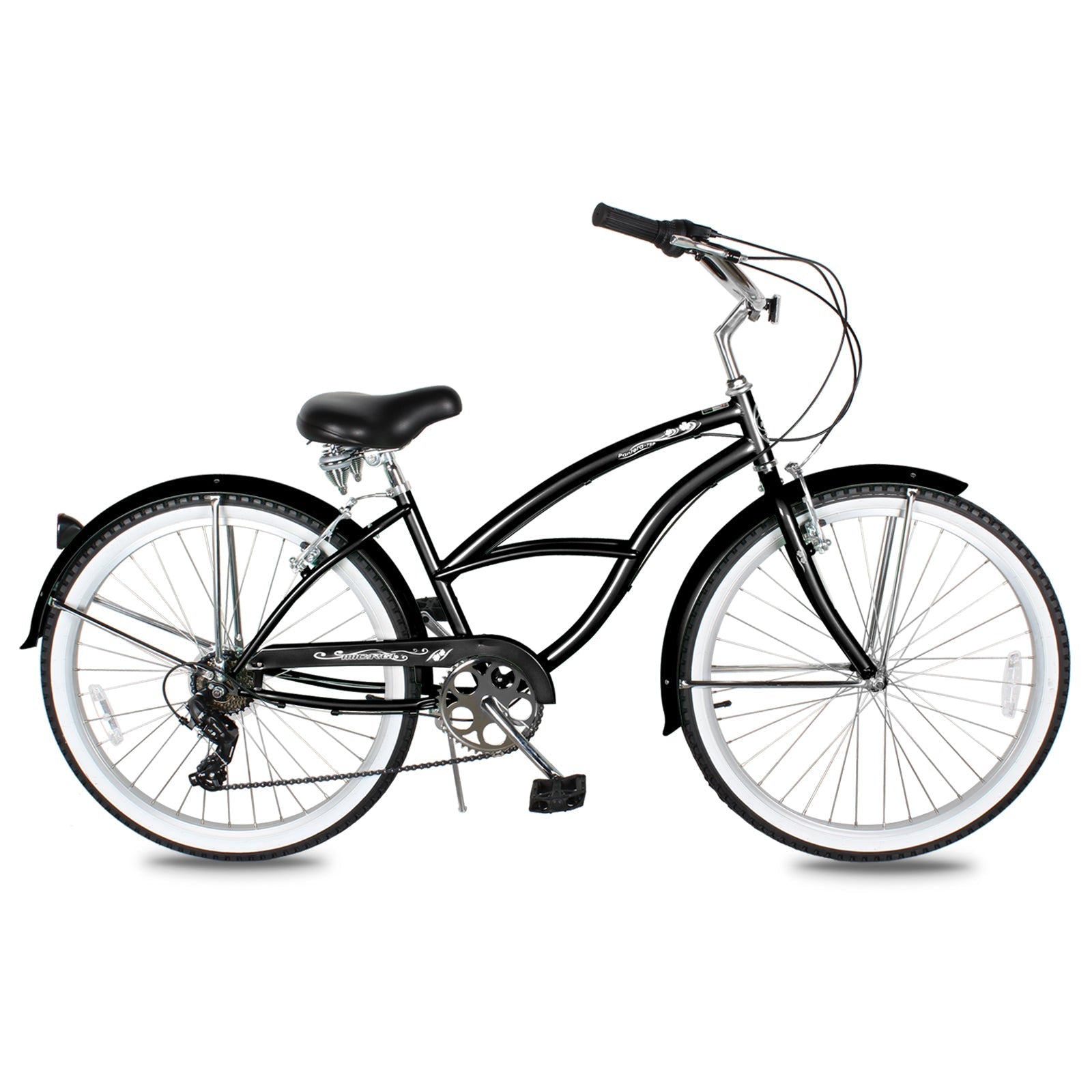 Tracer Bikes | Micargi Pantera 26 Inch Women's Beach Cruiser Bike, 1 Speed/7 Speed, Multiple Colors | Chico USA, Inc.