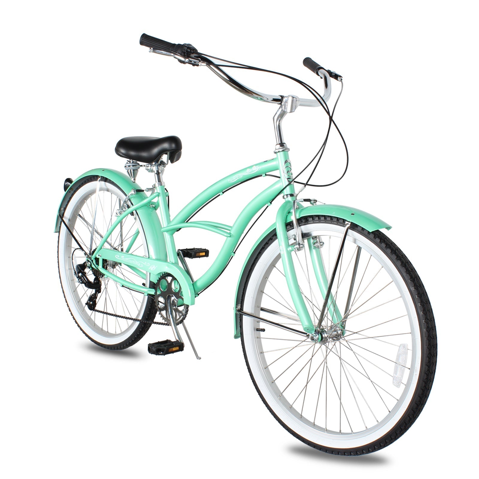 Micargi Pantera 26 Inch Women's Beach Cruiser Bike, 1 Speed/7 Speed, Multiple Colors - Chico USA, Inc.