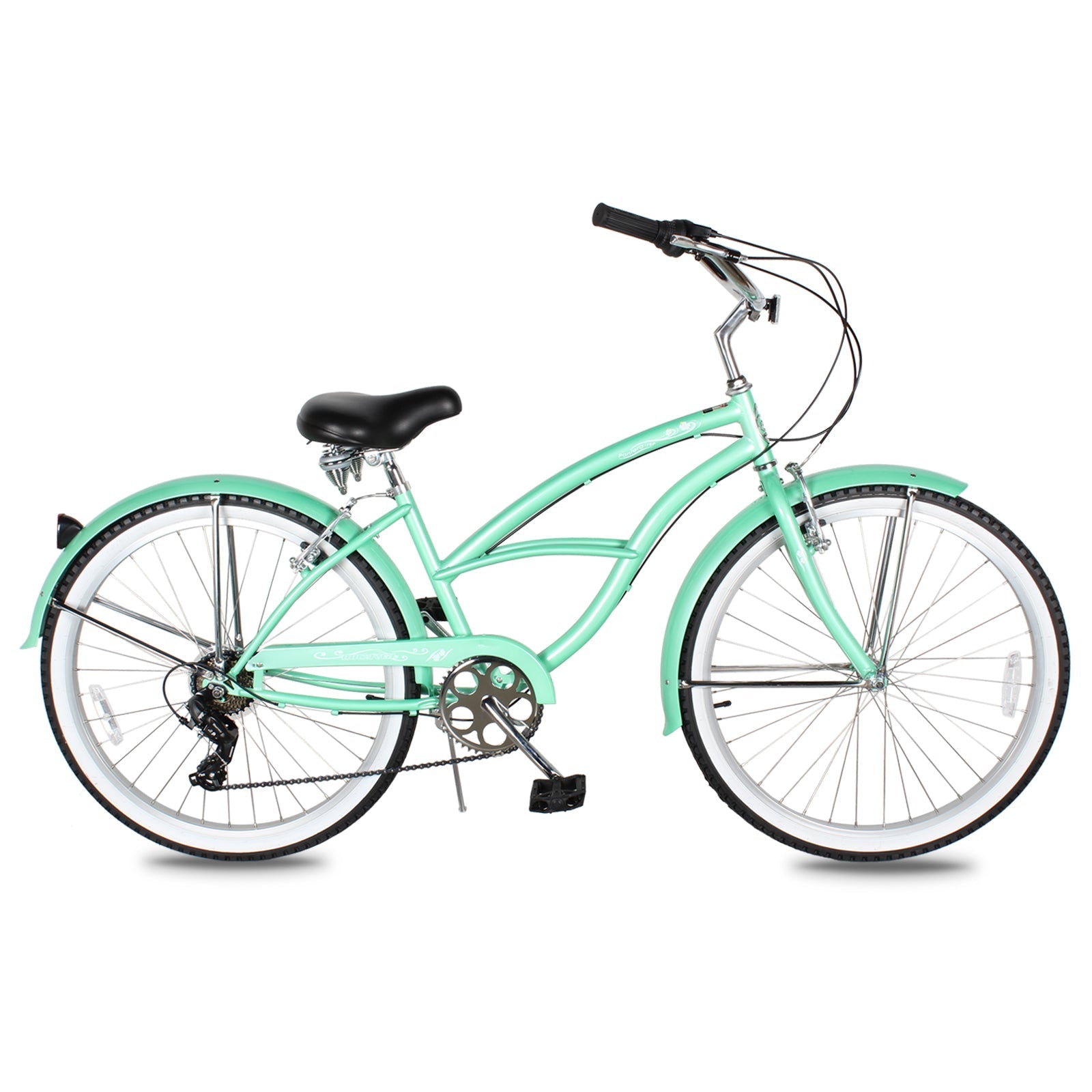 Micargi Pantera 26 Inch Women's Beach Cruiser Bike, 1 Speed/7 Speed, Multiple Colors - Chico USA, Inc.