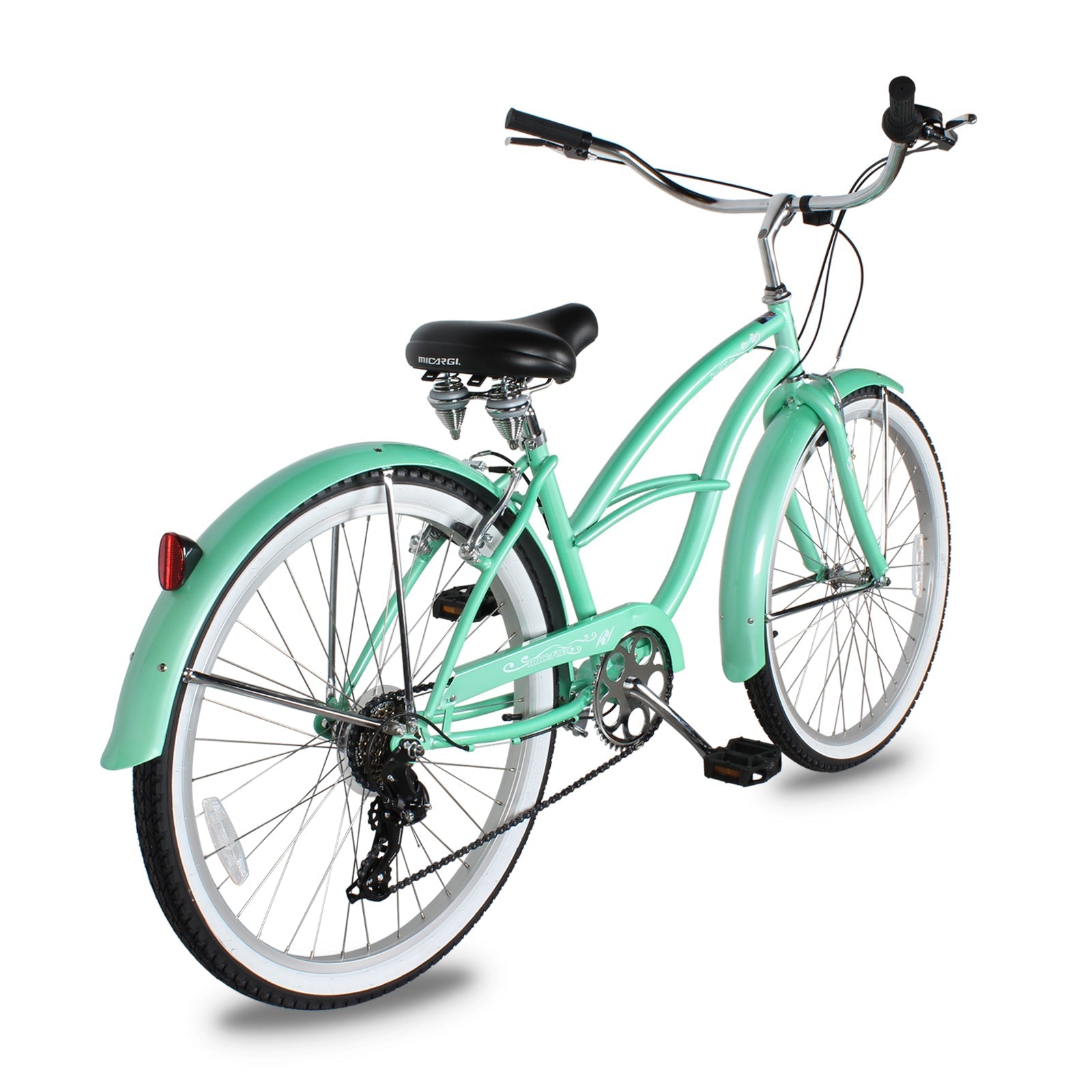 Micargi Pantera 26 Inch Women's Beach Cruiser Bike, 1 Speed/7 Speed, Multiple Colors - Chico USA, Inc.