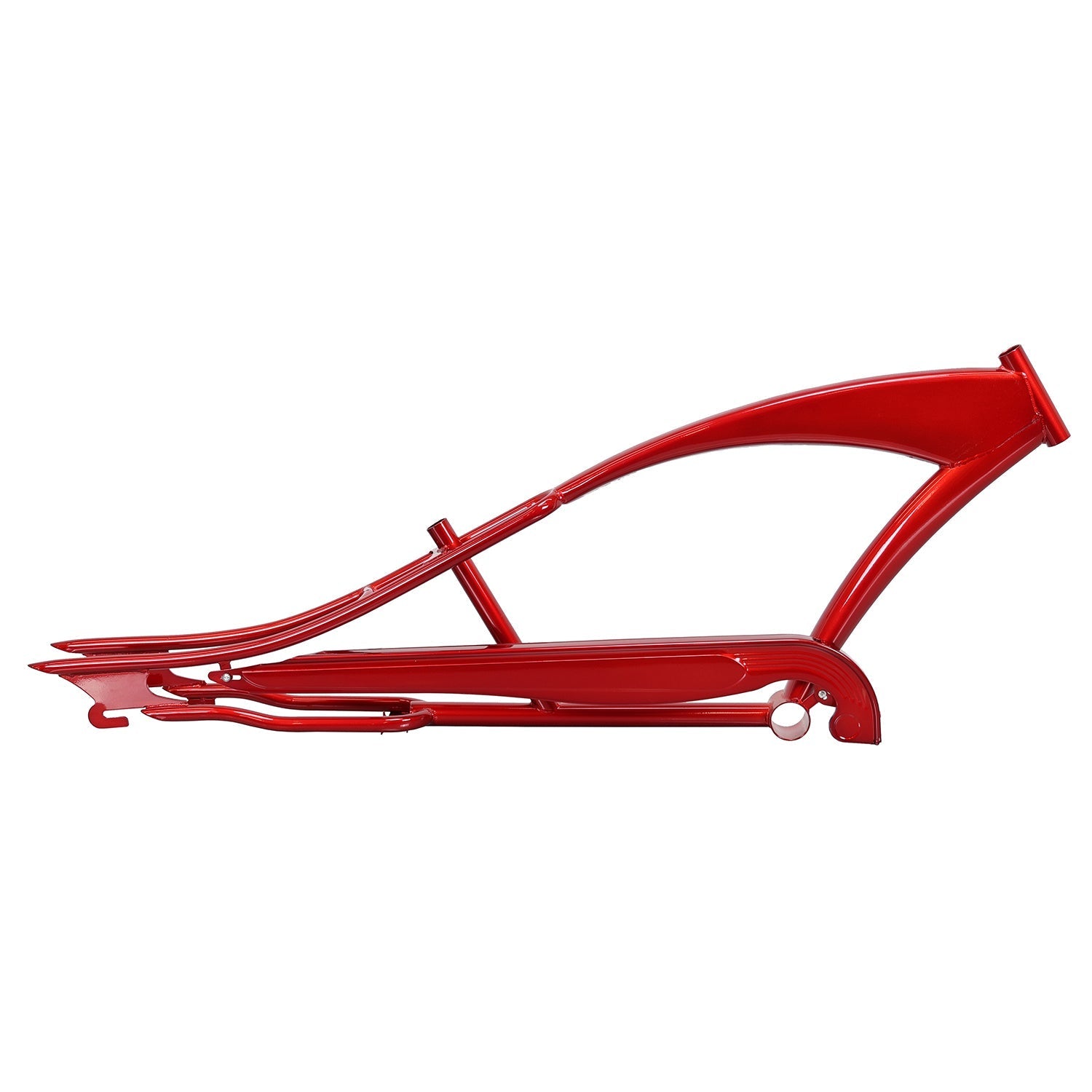 Tracer Bikes | Micargi Puma Stretch Chopper Bike with 26" Oversized Steel Frame and Chainguard | Chico USA, Inc.
