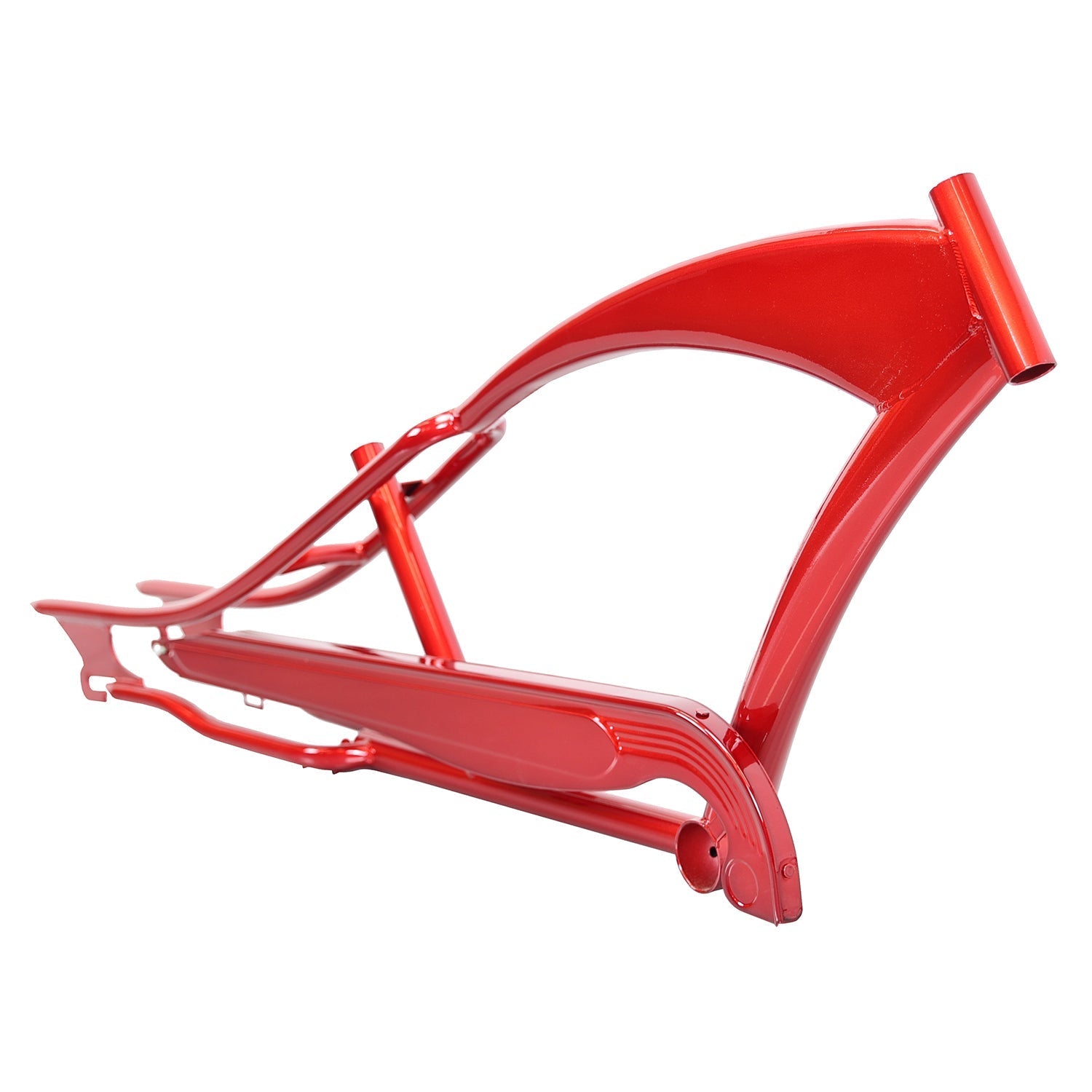 Tracer Bikes | Micargi Puma Stretch Chopper Bike with 26" Oversized Steel Frame and Chainguard | Chico USA, Inc.