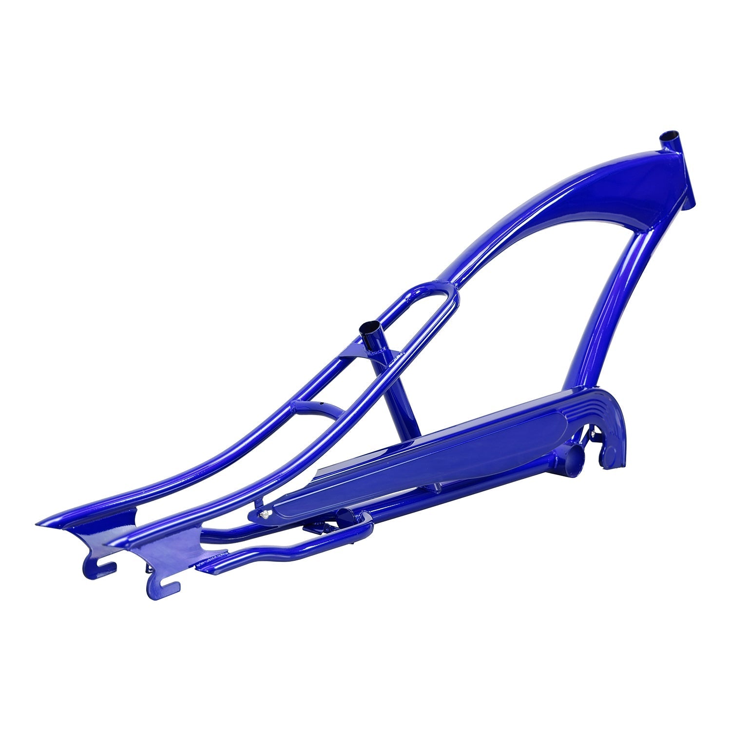 Tracer Bikes | Micargi Puma Stretch Chopper Bike with 26" Oversized Steel Frame and Chainguard | Chico USA, Inc.
