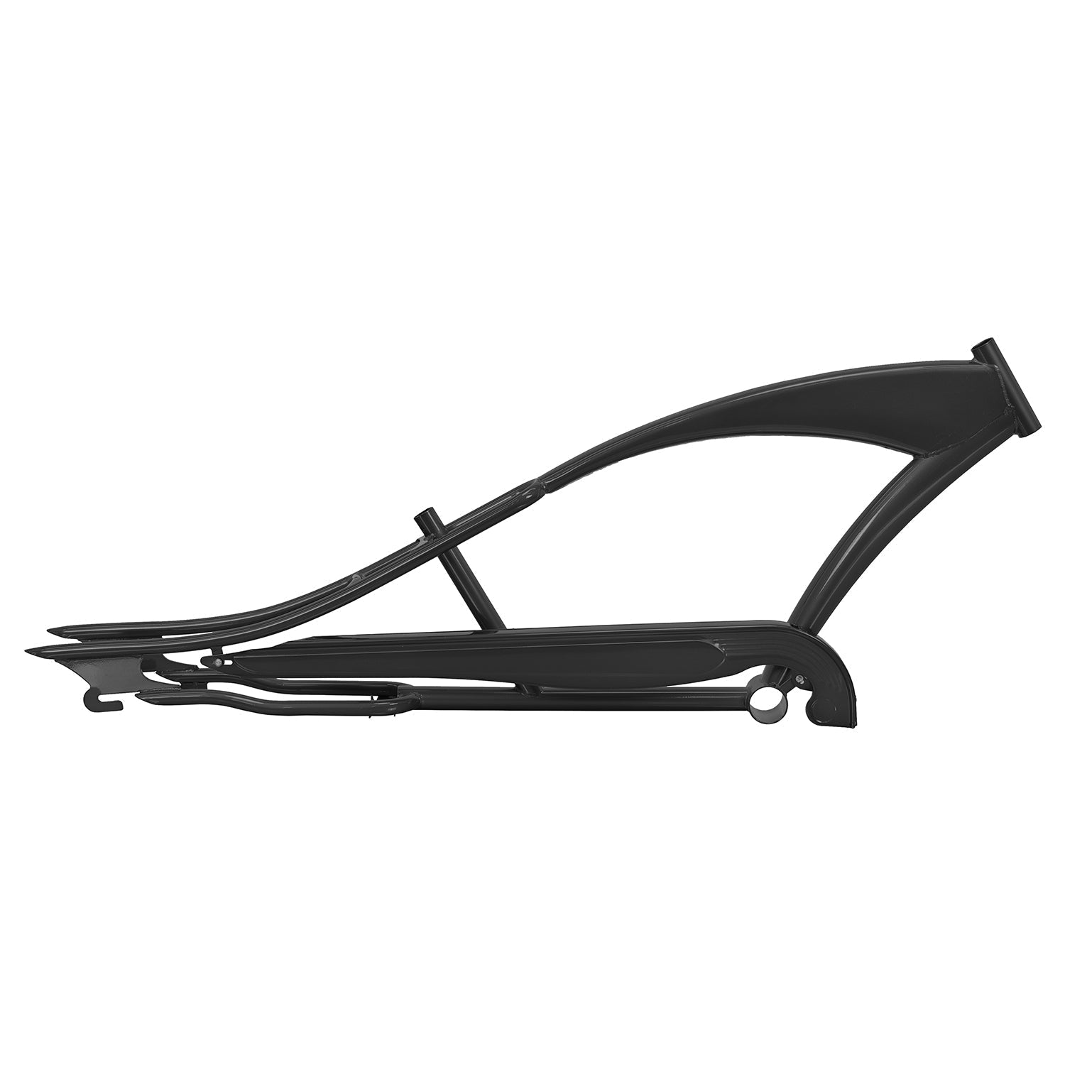 Tracer Bikes | Micargi Puma Stretch Chopper Bike with 26" Oversized Steel Frame and Chainguard | Chico USA, Inc.
