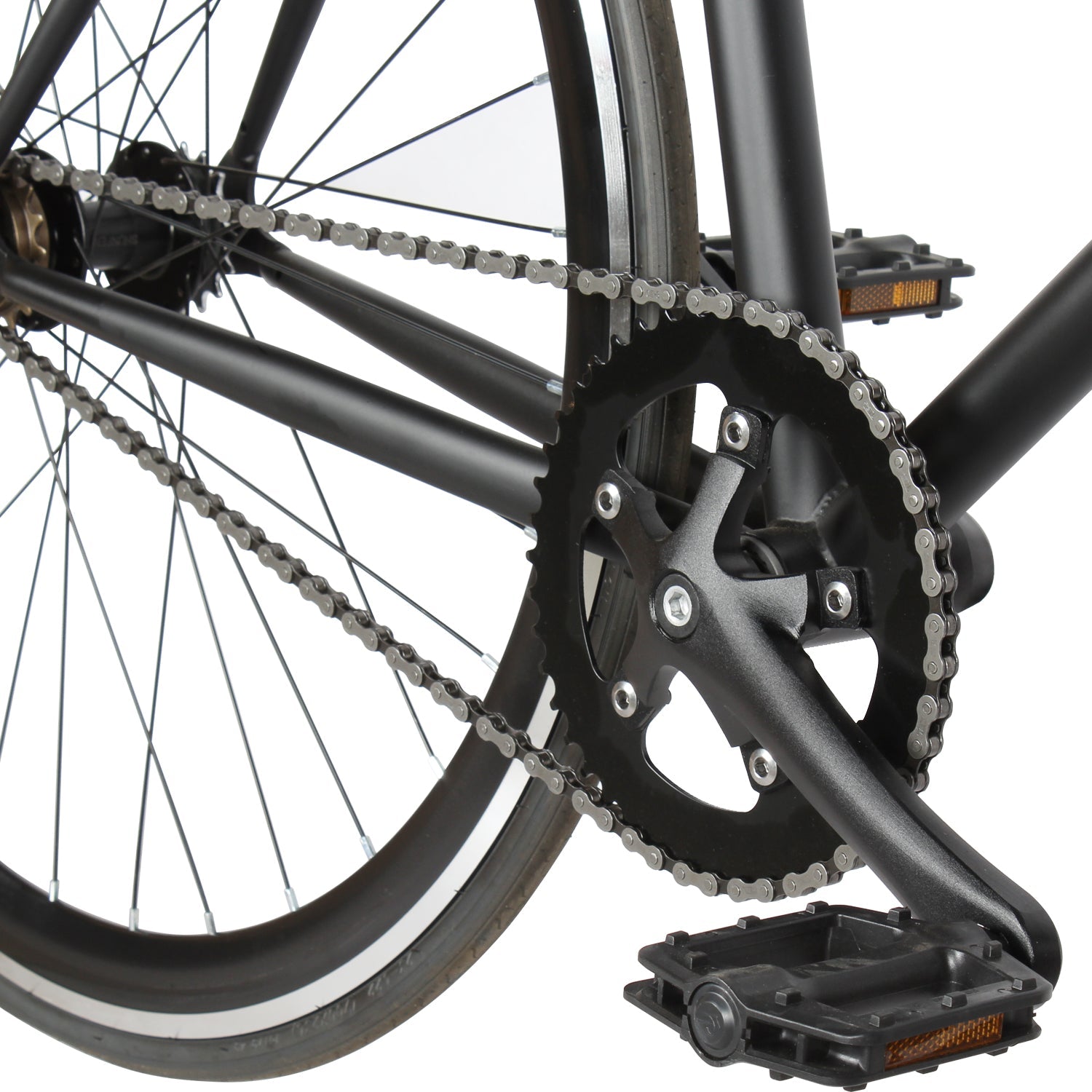 Tracer Bikes | Micargi RD-269 Fixed Gear Single-Speed Hi-Ten Steel Frame Road Bike | Chico USA, Inc.