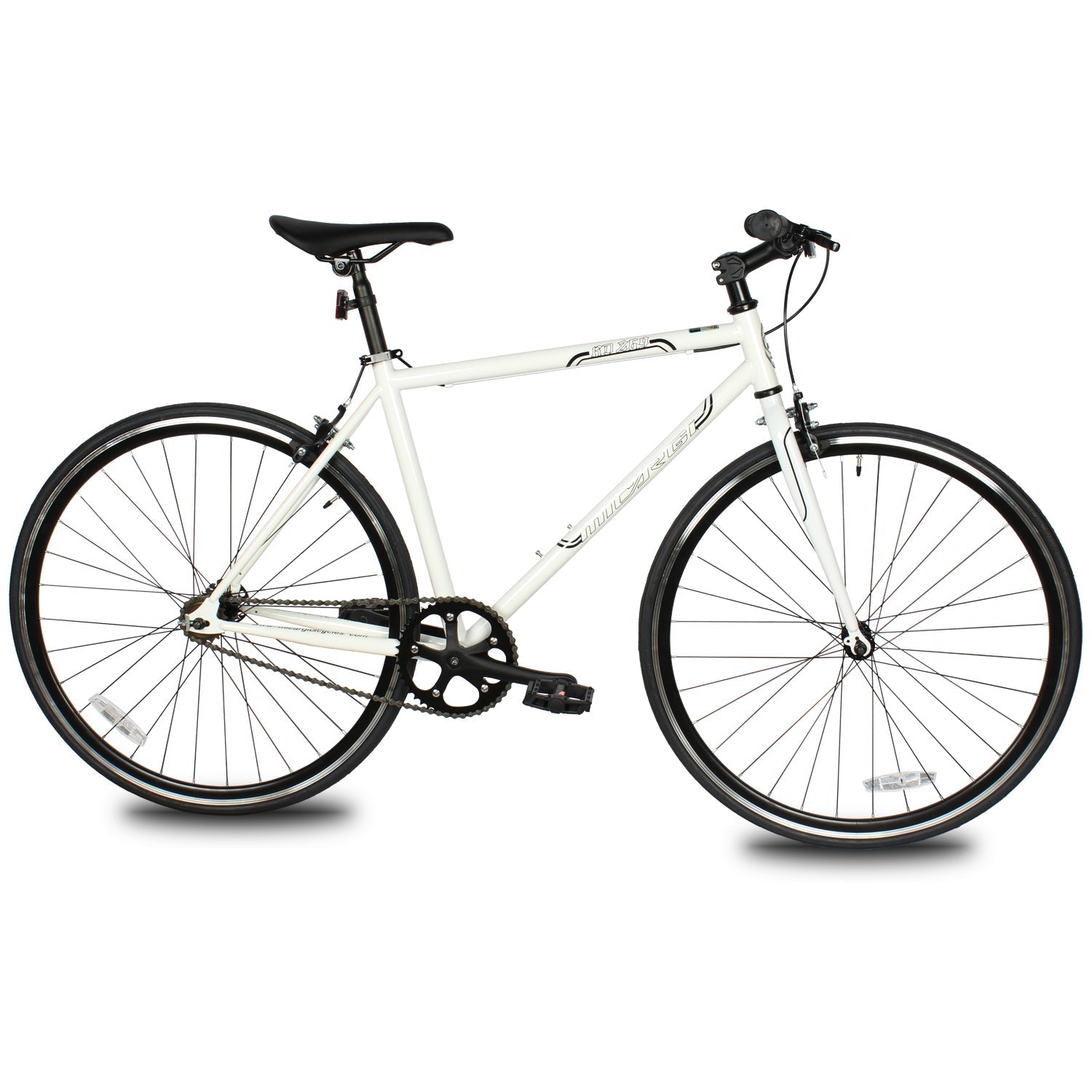 Tracer Bikes | Micargi RD-269 Fixed Gear Single-Speed Hi-Ten Steel Frame Road Bike | Chico USA, Inc.