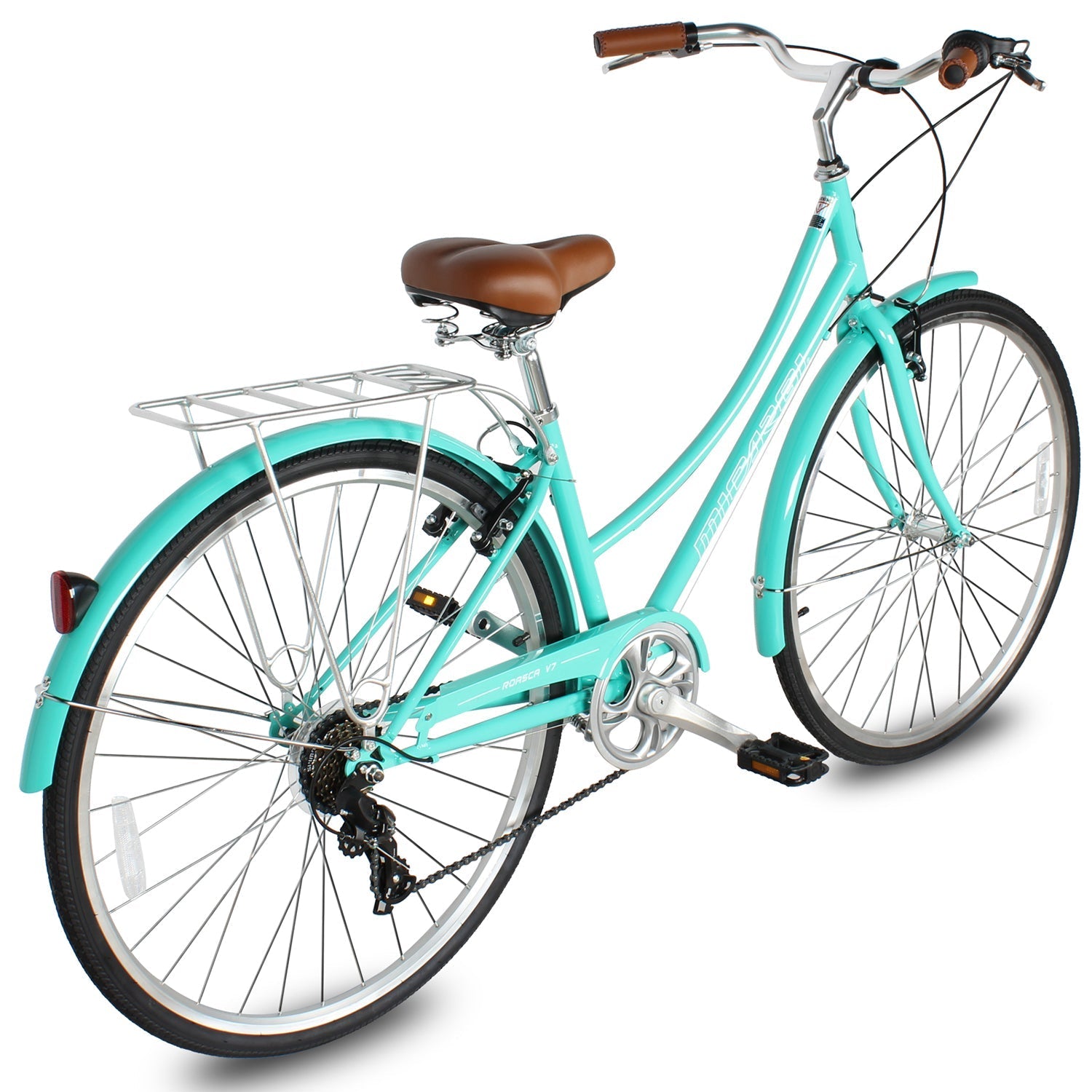 Tracer Bikes | Micargi Roasca Step Through 700C Hybrid City Bike 7-Speed | Chico USA, Inc.
