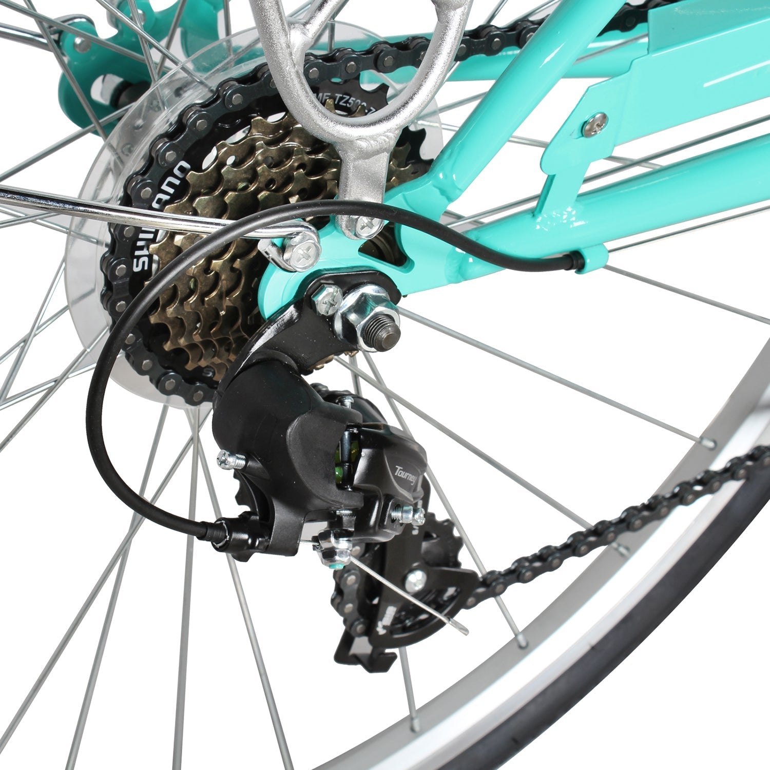 Tracer Bikes | Micargi Roasca Step Through 700C Hybrid City Bike 7-Speed | Chico USA, Inc.
