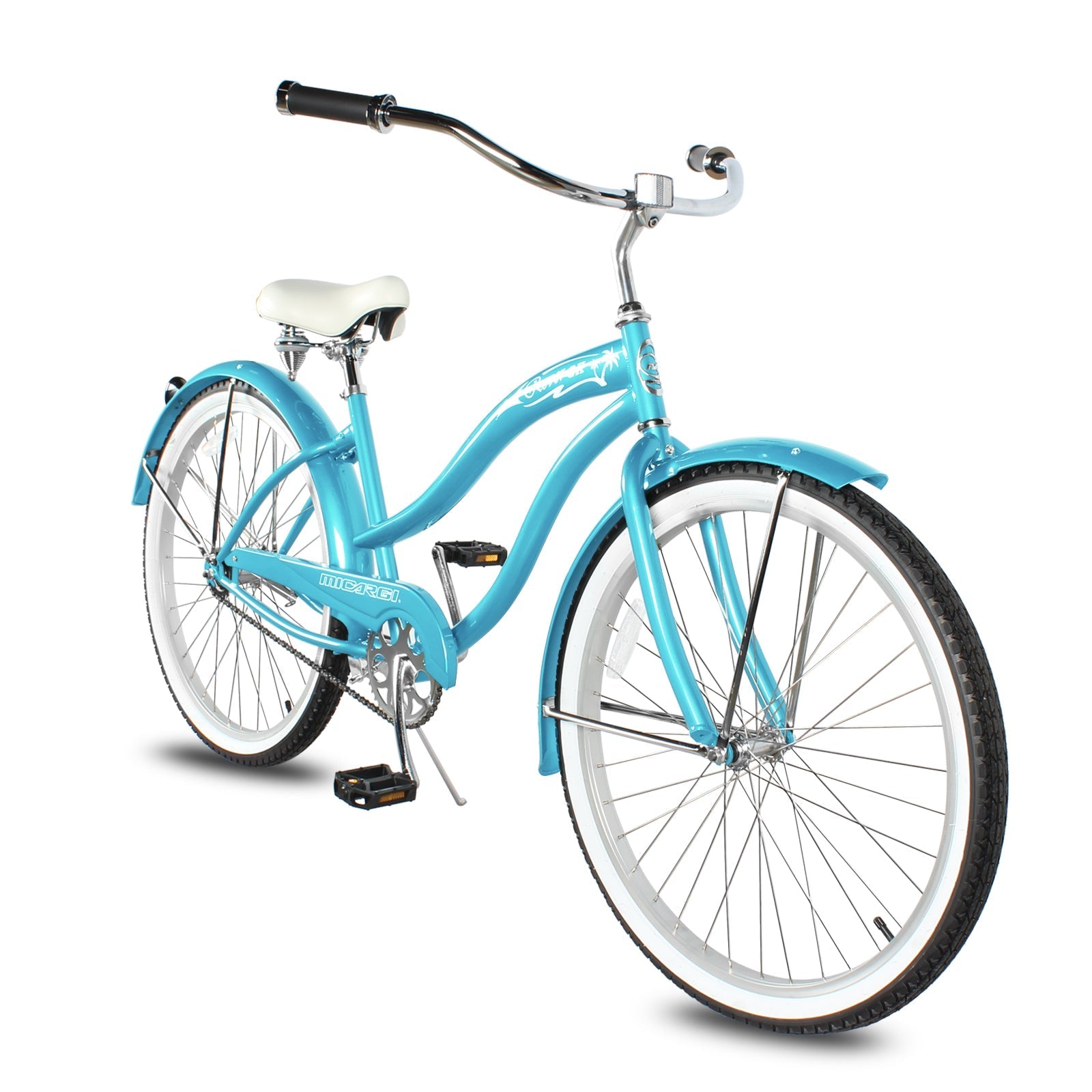 Tracer Bikes | Micargi Rover GX Women's Beach Cruiser Bike, Single-Speed Hybrid for Adults |  Chico USA, Inc.