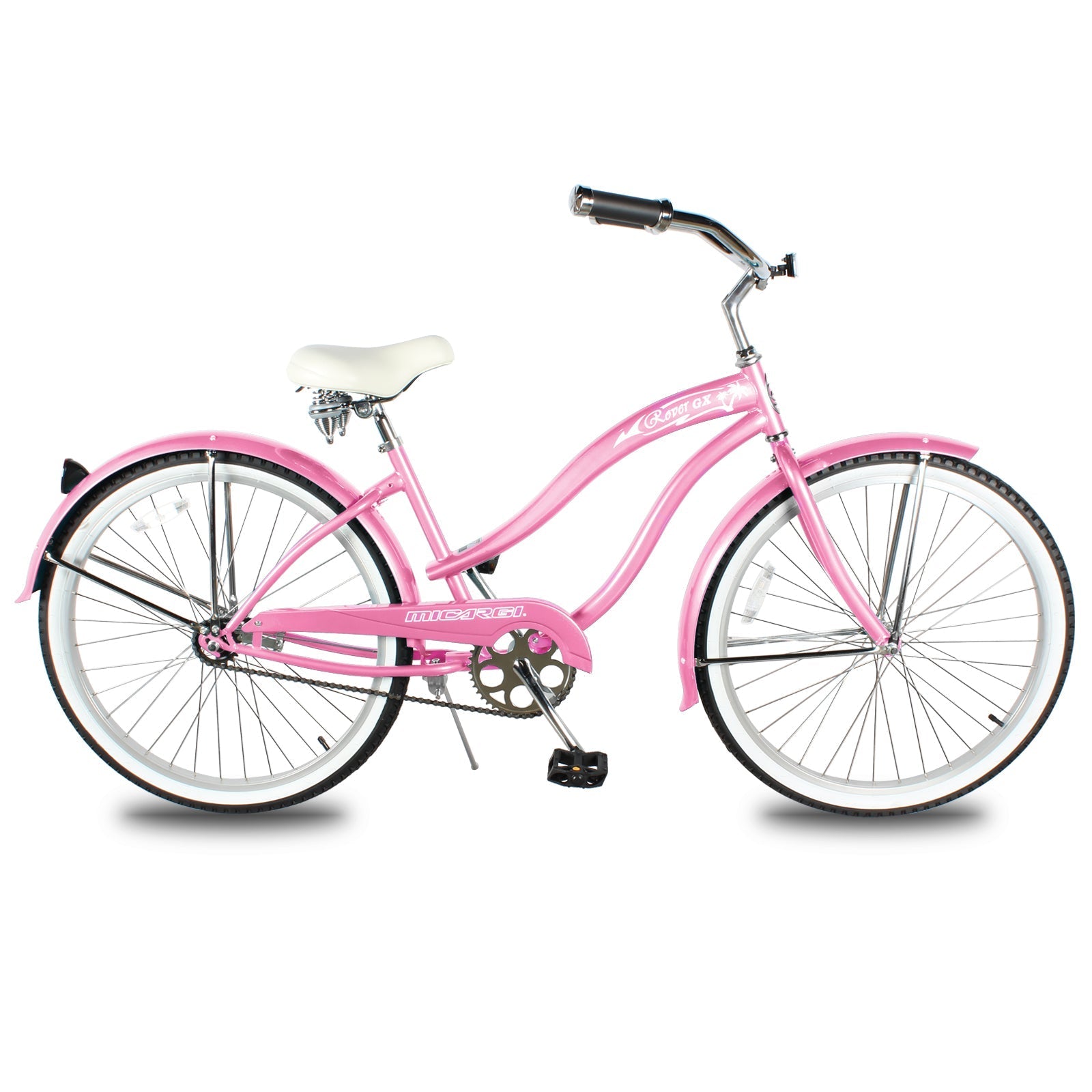 Tracer Bikes | Micargi Rover GX Women's Beach Cruiser Bike, Single-Speed Hybrid for Adults | Chico USA, Inc.