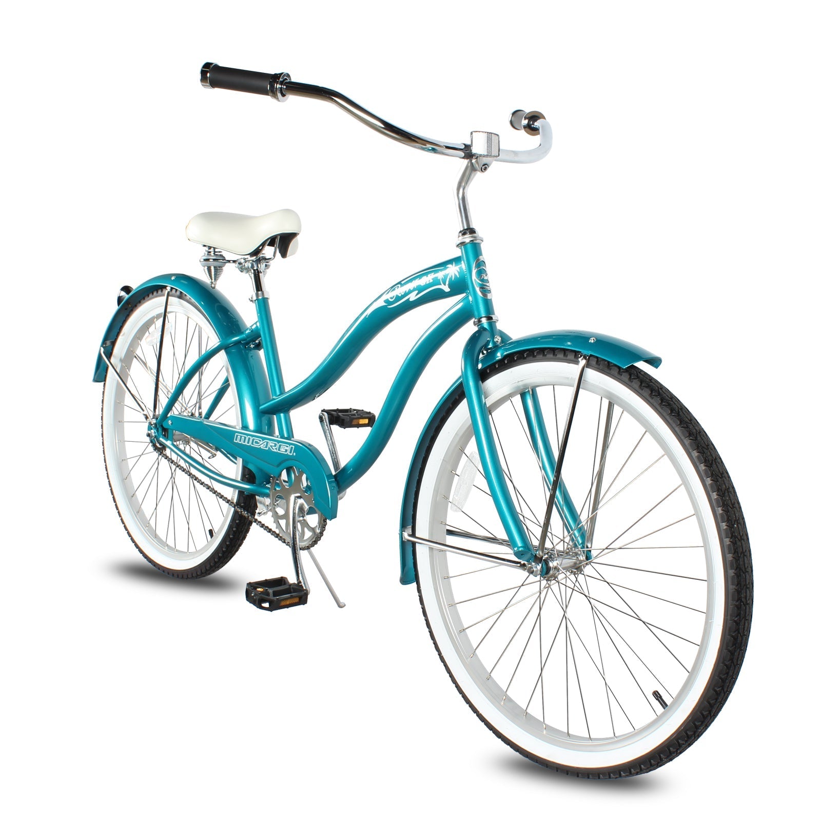 Tracer Bikes | Micargi Rover GX Women's Beach Cruiser Bike, Single-Speed Hybrid for Adults | Chico USA, Inc.