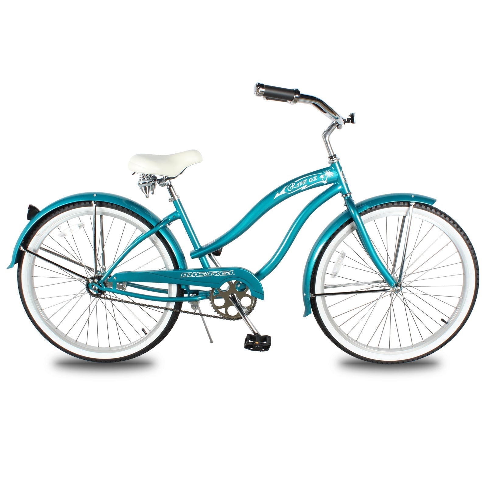 Tracer Bikes | Micargi Rover GX Women's Beach Cruiser Bike, Single-Speed Hybrid for Adults |  Chico USA, Inc.