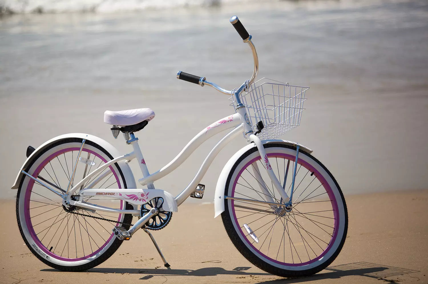 Tracer Bikes | Micargi Rover GX Women's Beach Cruiser Bike, Single-Speed Hybrid for Adults | Chico USA, Inc.