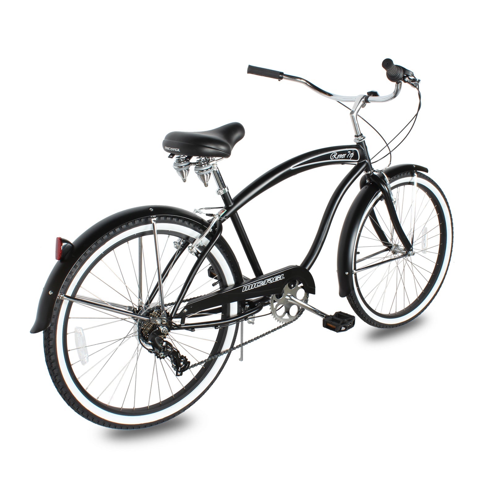 Tracer Bikes | Micargi Rover Lightweight Beach Cruiser Bike for Men - Single-Speed Hybrid for Adults |  Chico USA, Inc.