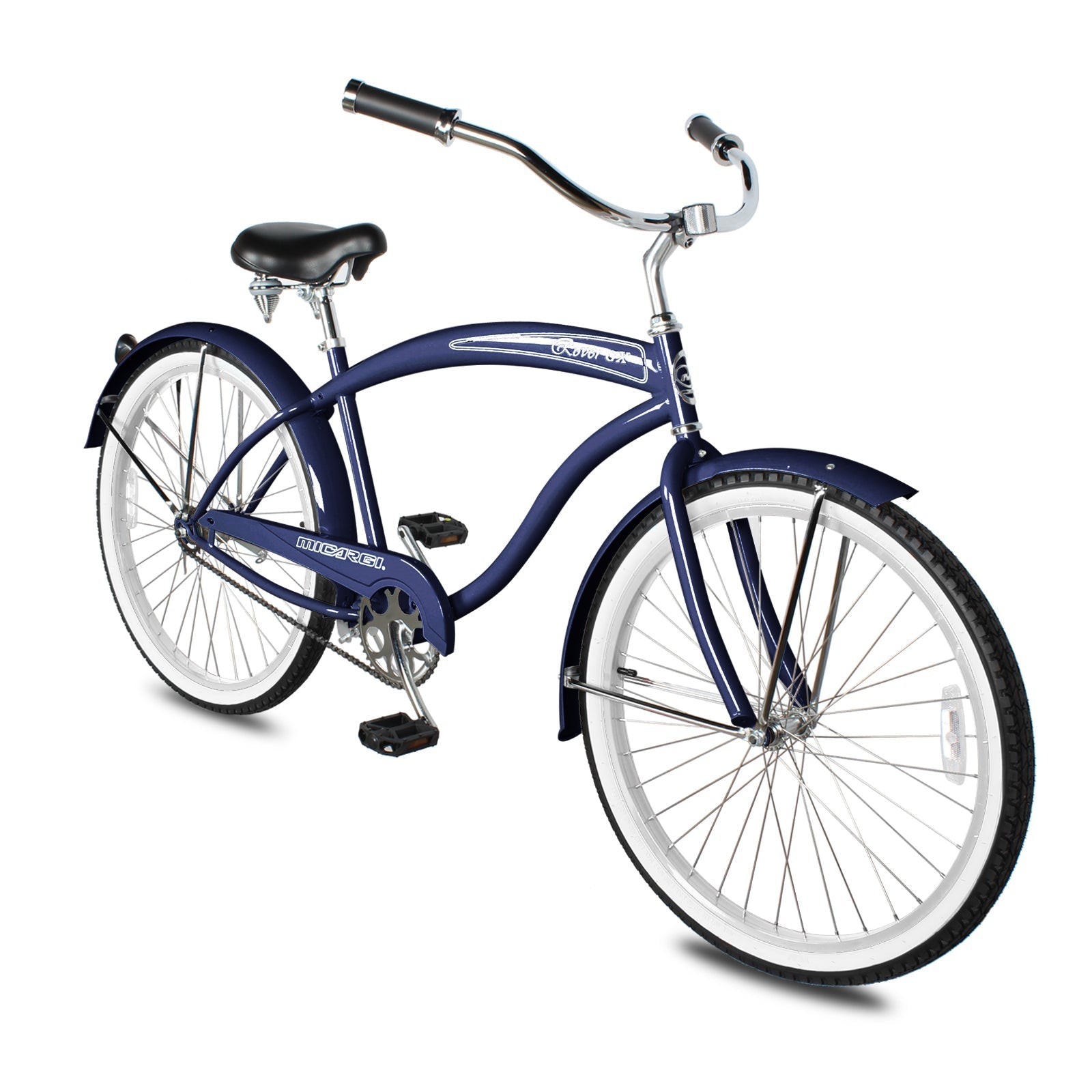 Tracer Bikes | Micargi Rover Lightweight Beach Cruiser Bike for Men - Single-Speed Hybrid for Adults |  Chico USA, Inc.