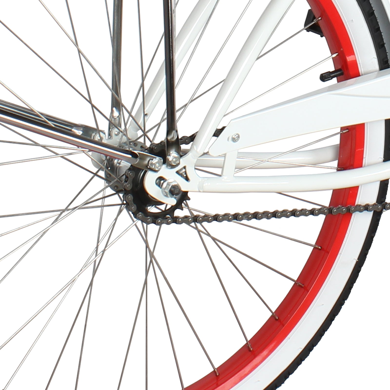 Tracer Bikes | Micargi Rover Lightweight Beach Cruiser Bike for Men - Single-Speed Hybrid for Adults |  Chico USA, Inc.