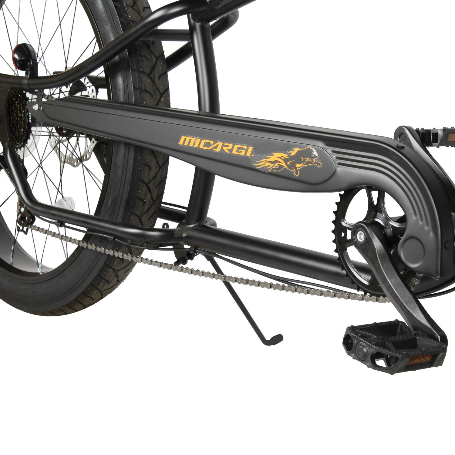 Tracer Bikes | Micargi Seattle 26" Beach Chopper Cruiser Bike with Shimano 7-Speed and Disc Brakes | Chico USA, Inc.