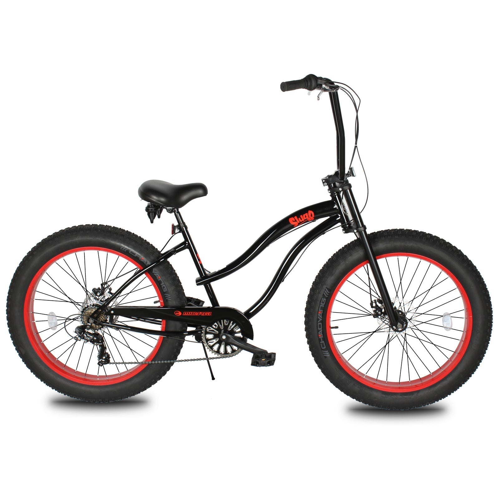 Tracer Bikes | Micargi Slugo Female Beach Cruiser Bike with Shimano 7-Speed Disc Brake |  Chico USA, Inc.