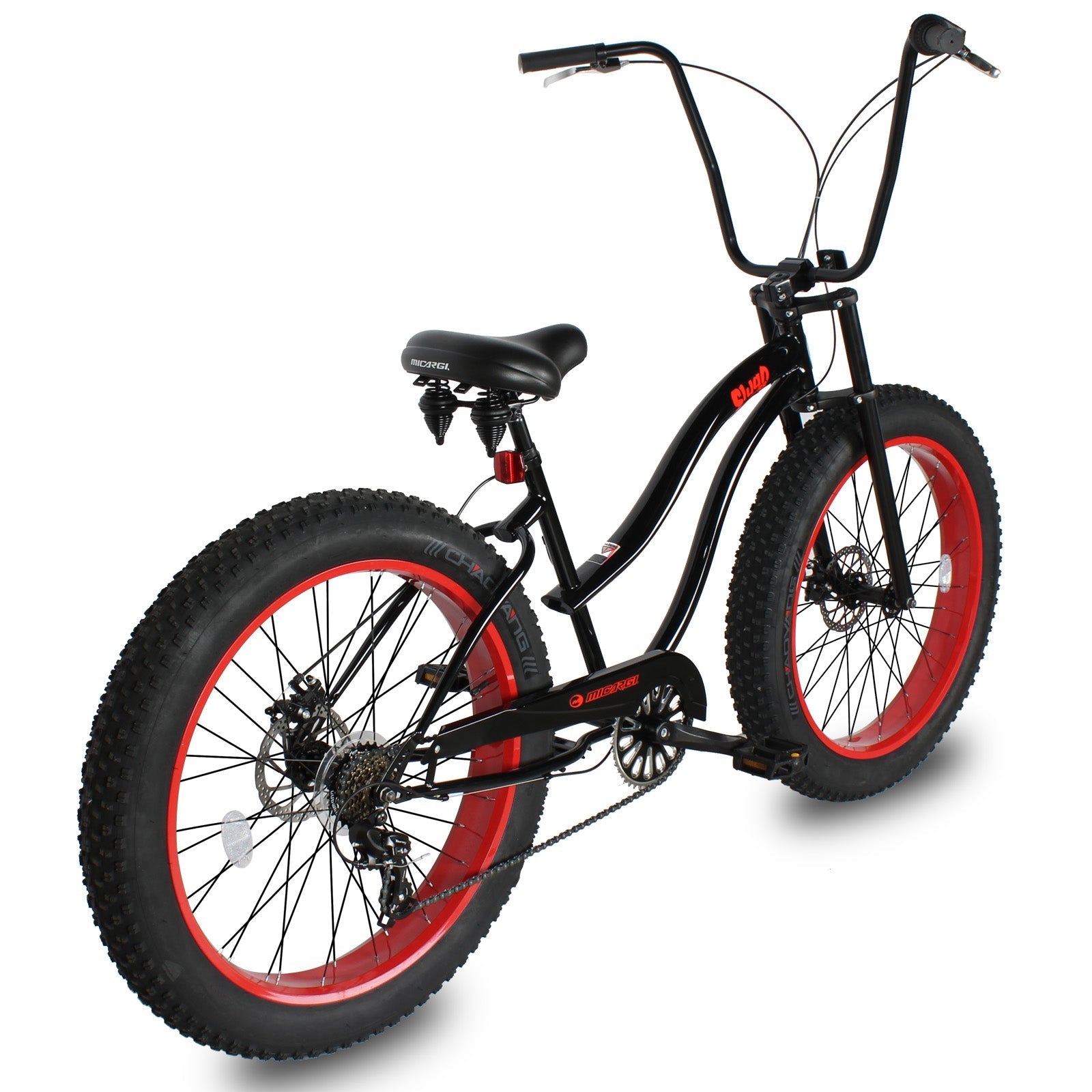 Tracer Bikes | Micargi Slugo Female Beach Cruiser Bike with Shimano 7-Speed Disc Brake |  Chico USA, Inc.