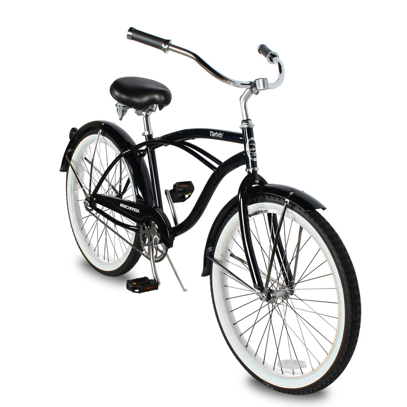 Tracer Bikes | Micargi Tahiti Single Speed 26 Inch Men's Beach Cruiser Bike |  Chico USA, Inc.