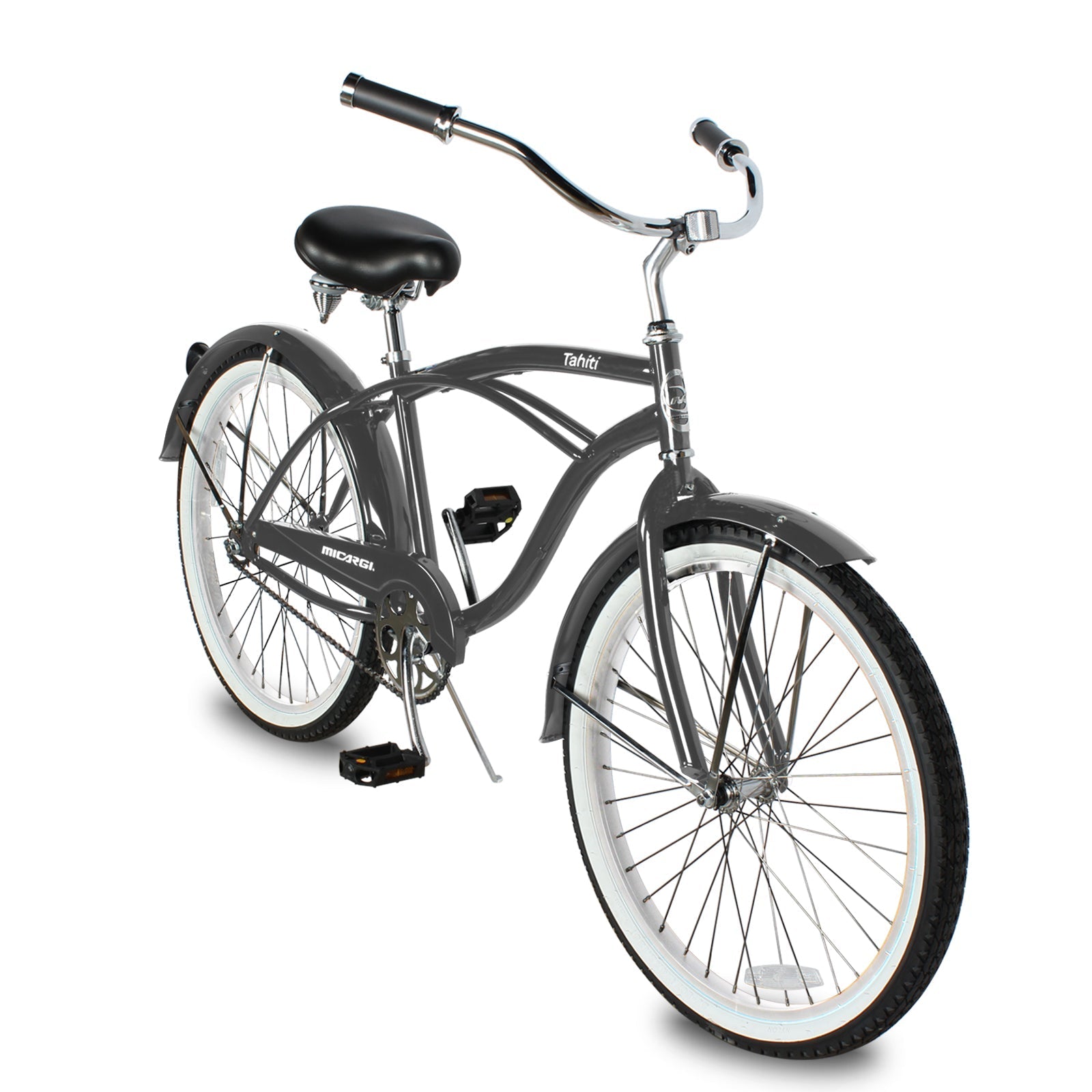 Tracer Bikes | Micargi Tahiti Single Speed 26 Inch Men's Beach Cruiser Bike |  Chico USA, Inc.