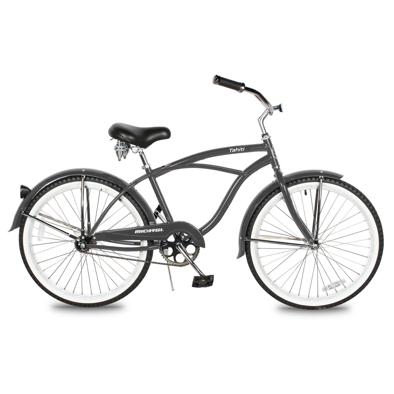 Tracer Bikes | Micargi Tahiti Single Speed 26 Inch Men's Beach Cruiser Bike |  Chico USA, Inc.