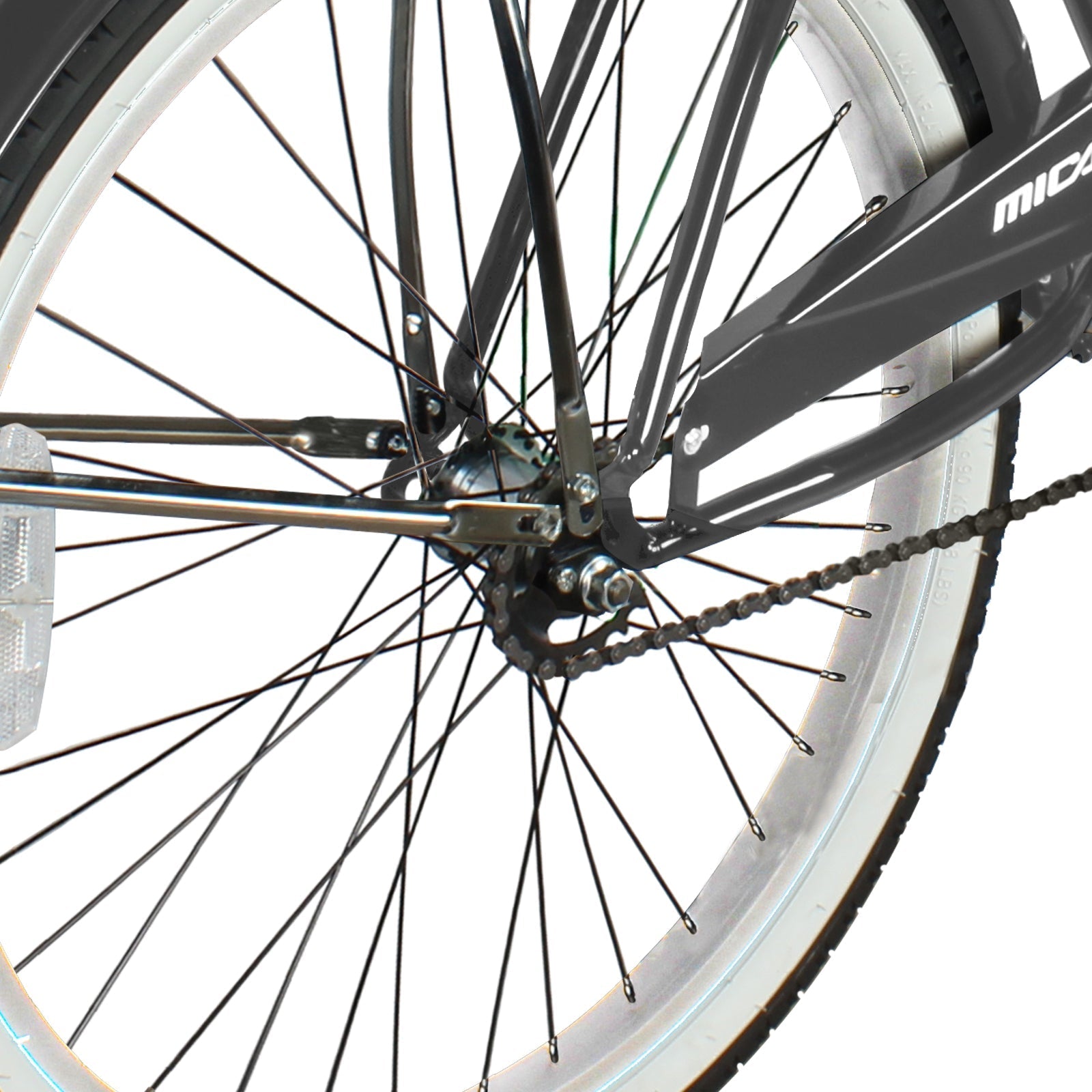 Tracer Bikes | Micargi Tahiti Single Speed 26 Inch Men's Beach Cruiser Bike |  Chico USA, Inc.
