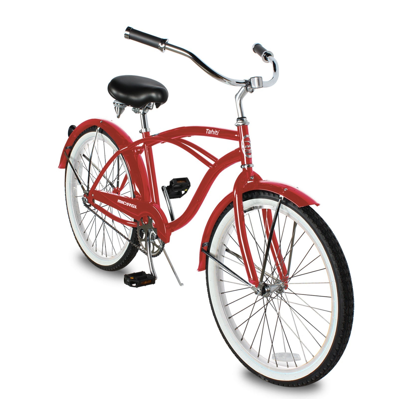 Tracer Bikes | Micargi Tahiti Single Speed 26 Inch Men's Beach Cruiser Bike |  Chico USA, Inc.