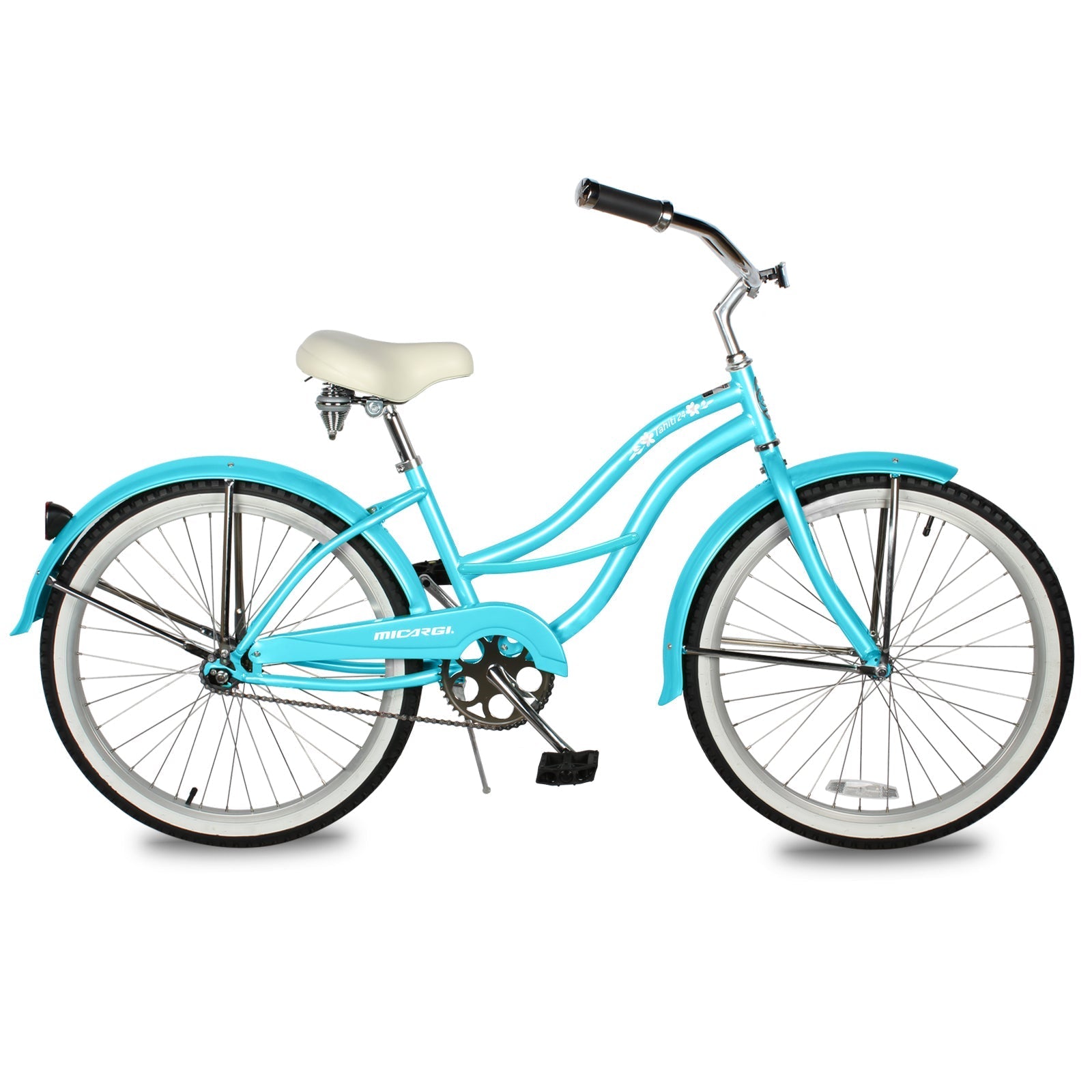 Tracer Bikes | Micargi Tahiti Single Speed 26 Inch Women's Beach Cruiser Bike |  Chico USA, Inc.
