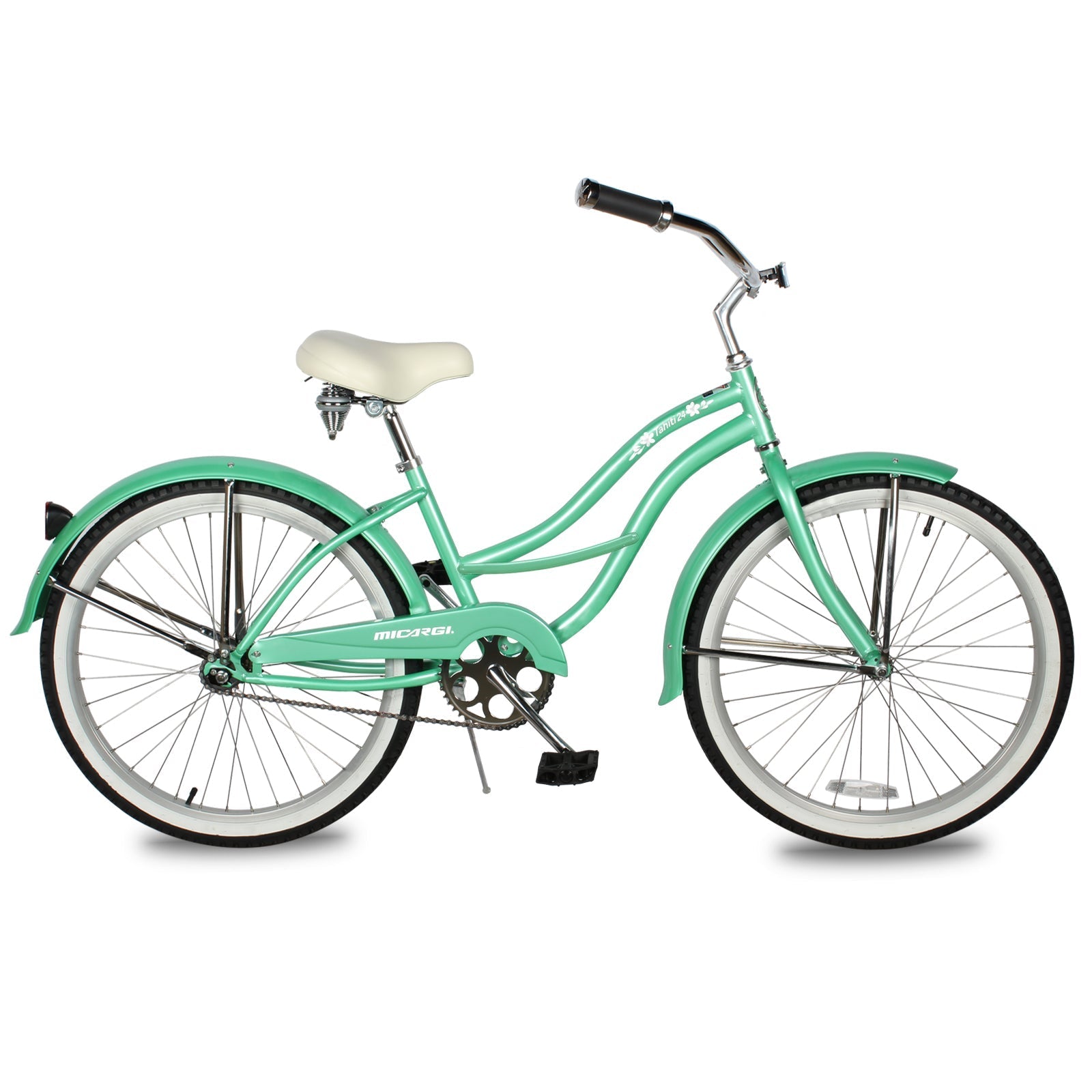 Tracer Bikes | Micargi Tahiti Single Speed 26 Inch Women's Beach Cruiser Bike |  Chico USA, Inc.