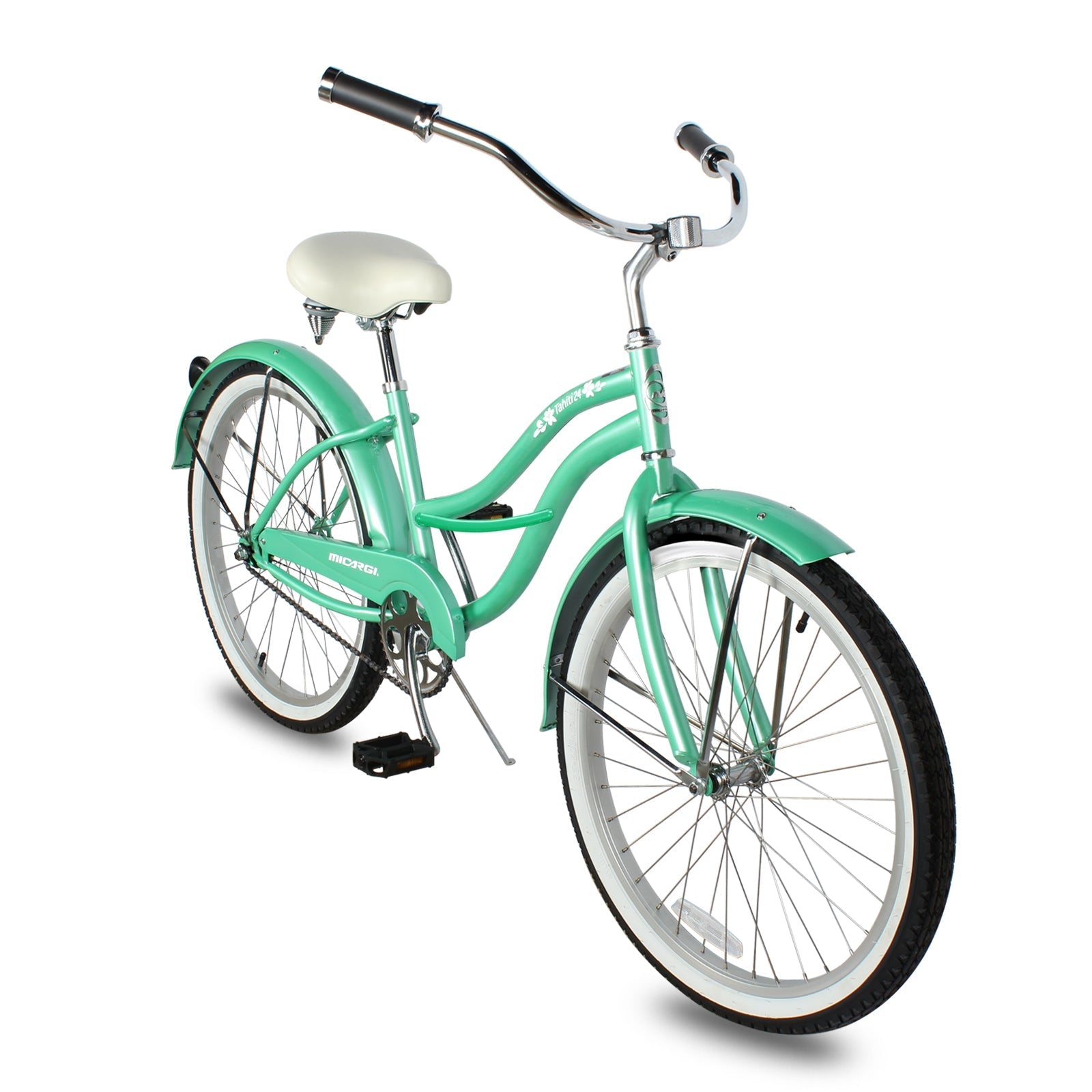 Tracer Bikes | Micargi Tahiti Single Speed 26 Inch Women's Beach Cruiser Bike |  Chico USA, Inc.