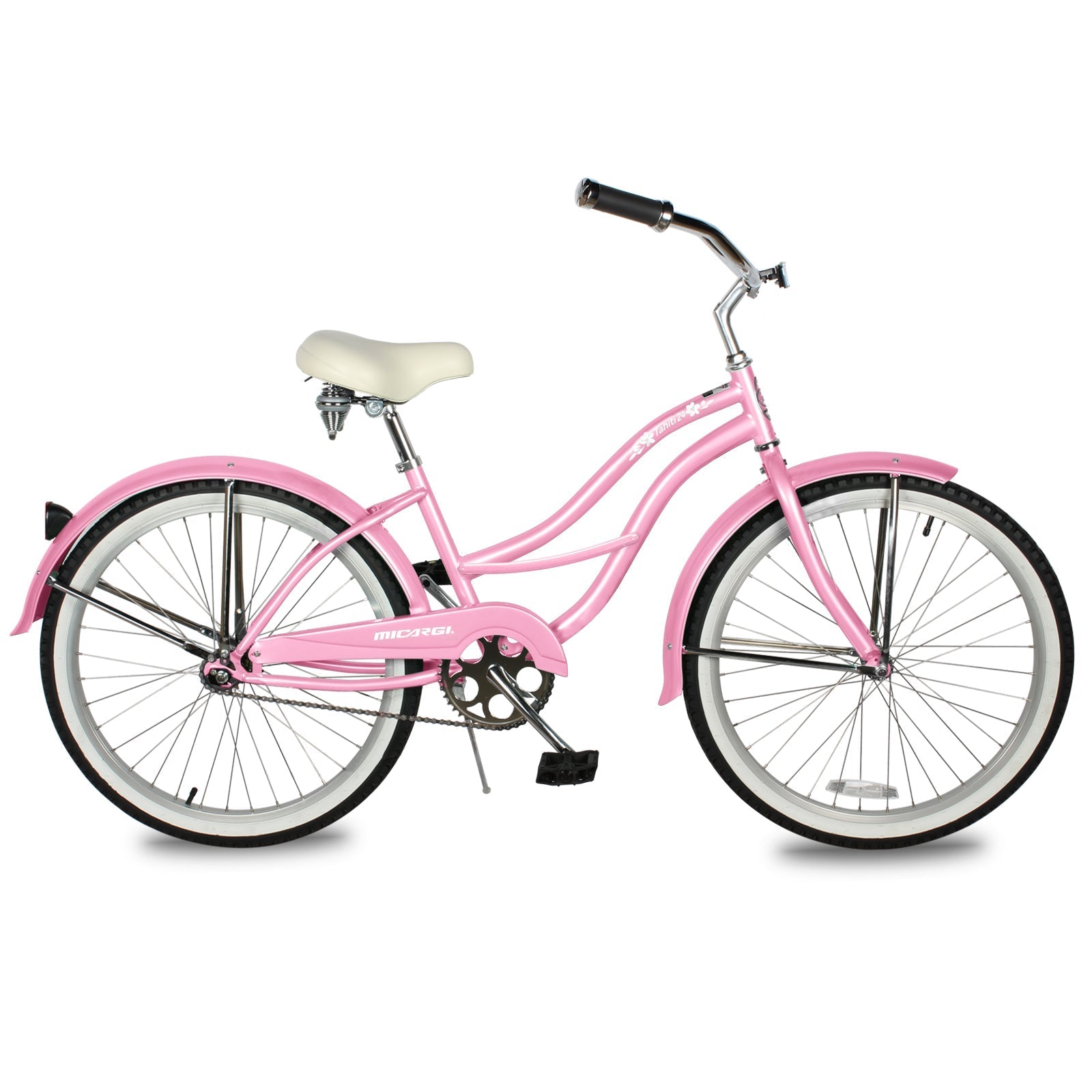 Tracer Bikes | Micargi Tahiti Single Speed 26 Inch Women's Beach Cruiser Bike |  Chico USA, Inc.