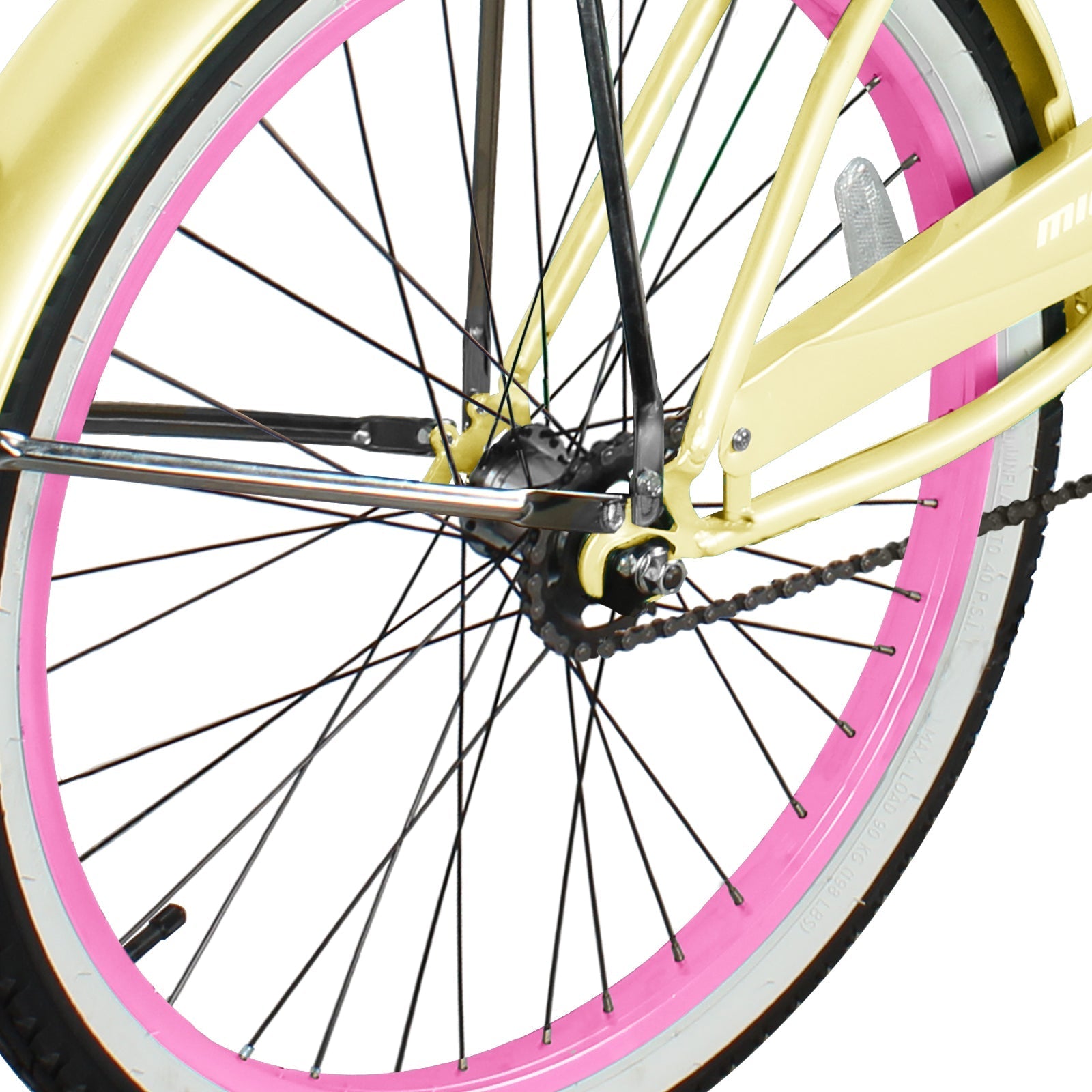 Tracer Bikes | Micargi Tahiti Single Speed 26 Inch Women's Beach Cruiser Bike |  Chico USA, Inc.
