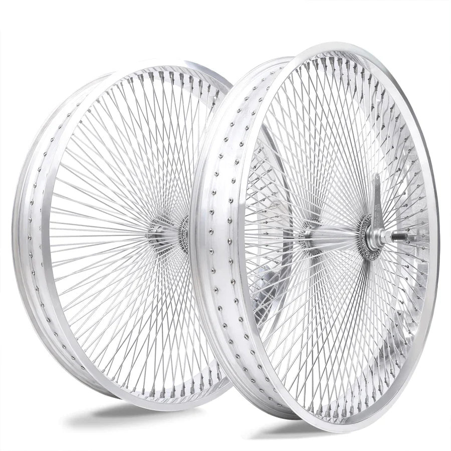 Tracer Bikes | Micargi WH-TR7529140 29"X4" Aluminum Polish Fat Rims Wheel Set with KT Coaster Brake or Disc Brake |  Chico USA, Inc.