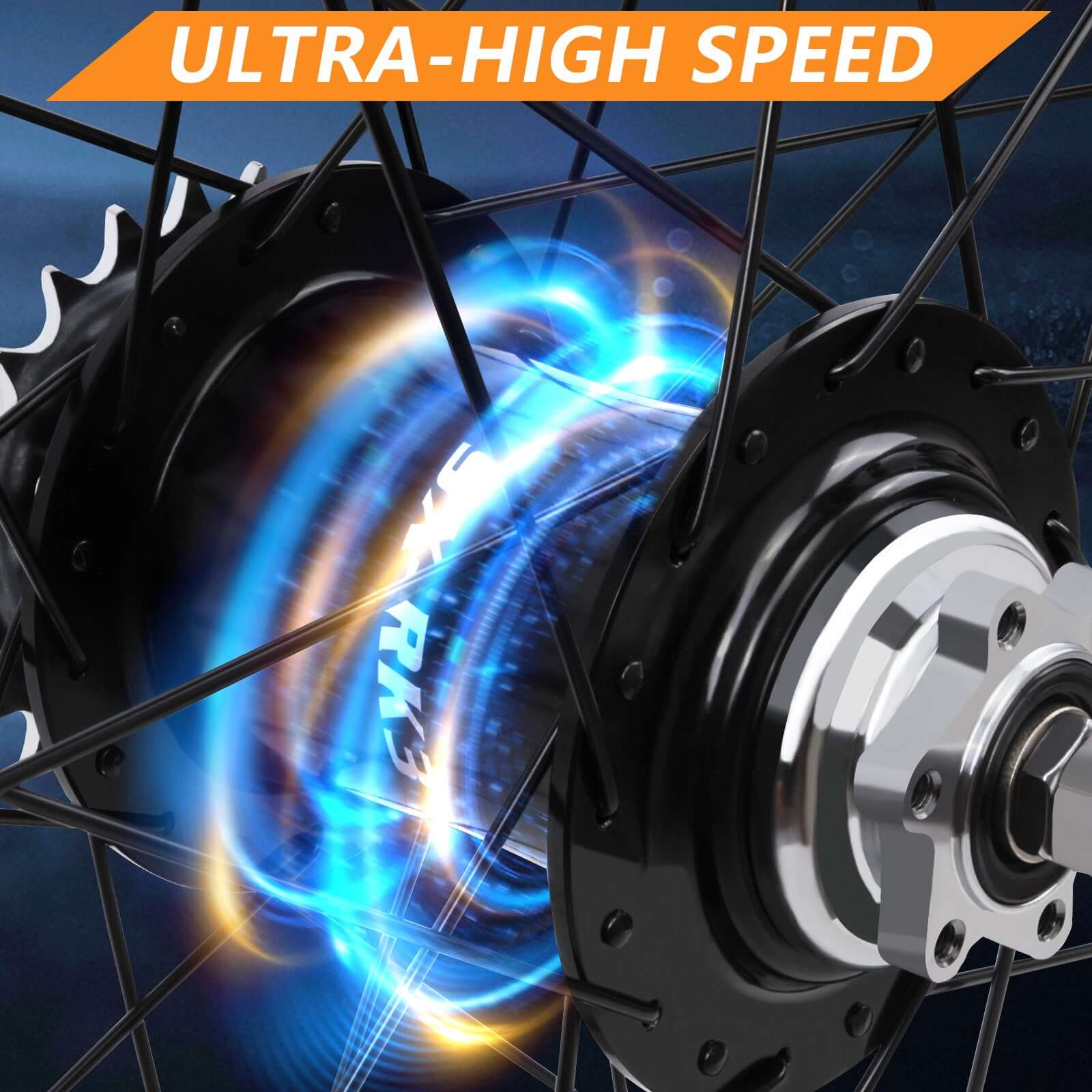 Tracer Bikes | Micargi WH-TR952636RK3 26"x4.0 Alloy Fat Rims Wheel Set, 3-Speed, Disc Brake |  Chico USA, Inc.