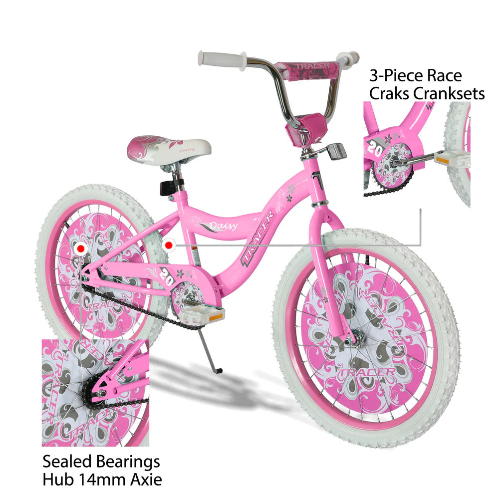 Tracer Bikes | Tracer 20'' Daisy Kids Bike with Coaster Brake |  Chico USA, Inc.